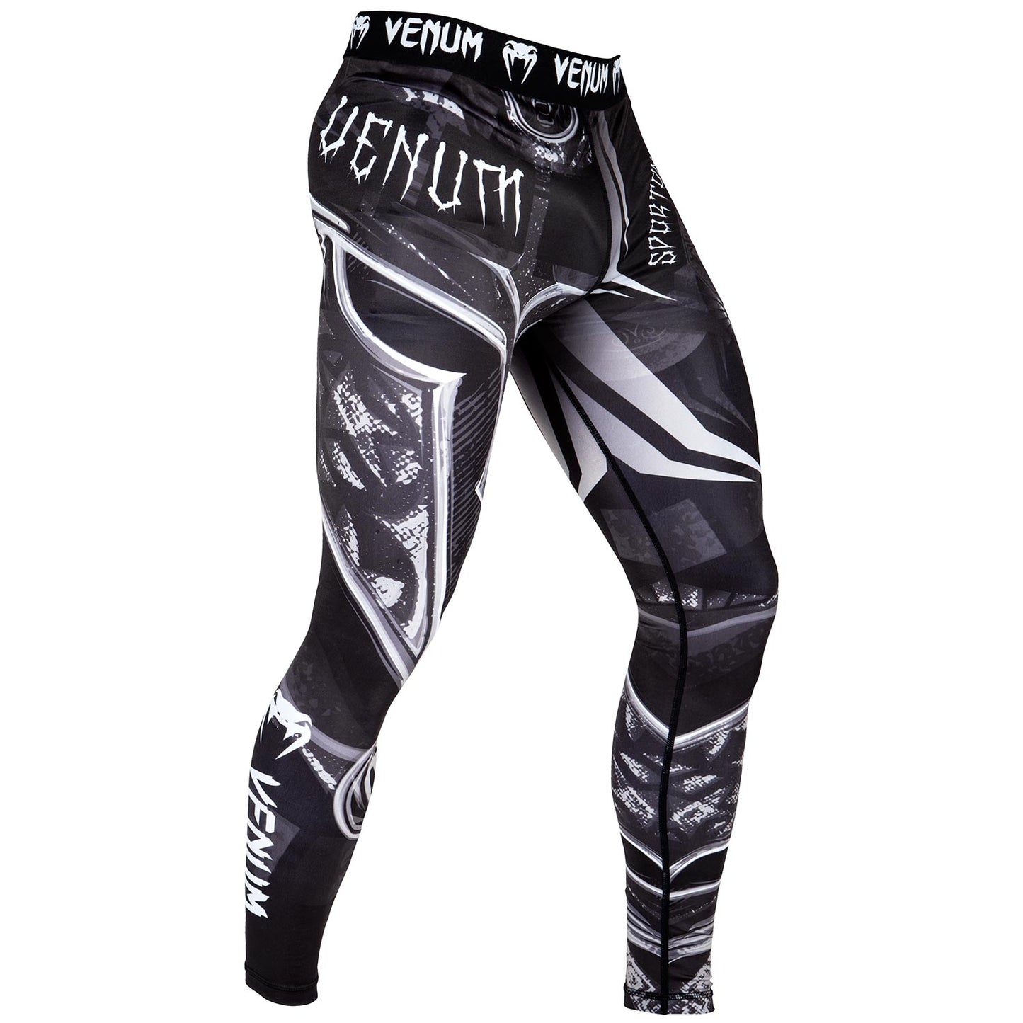 Venum Gladiator 3.0 Spats - zwart/Grijs