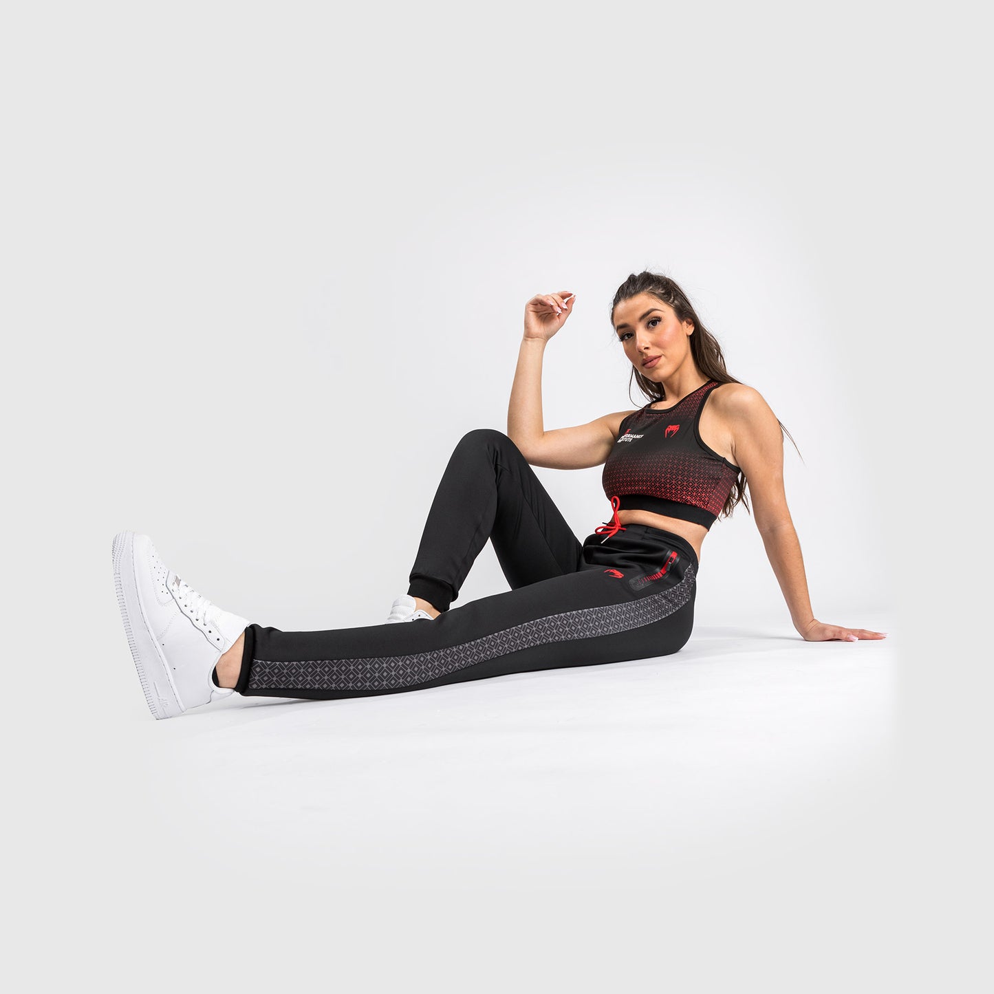 Venum UFC Performance Institute Sweatpants - Voor Dames - Zwart/Rood