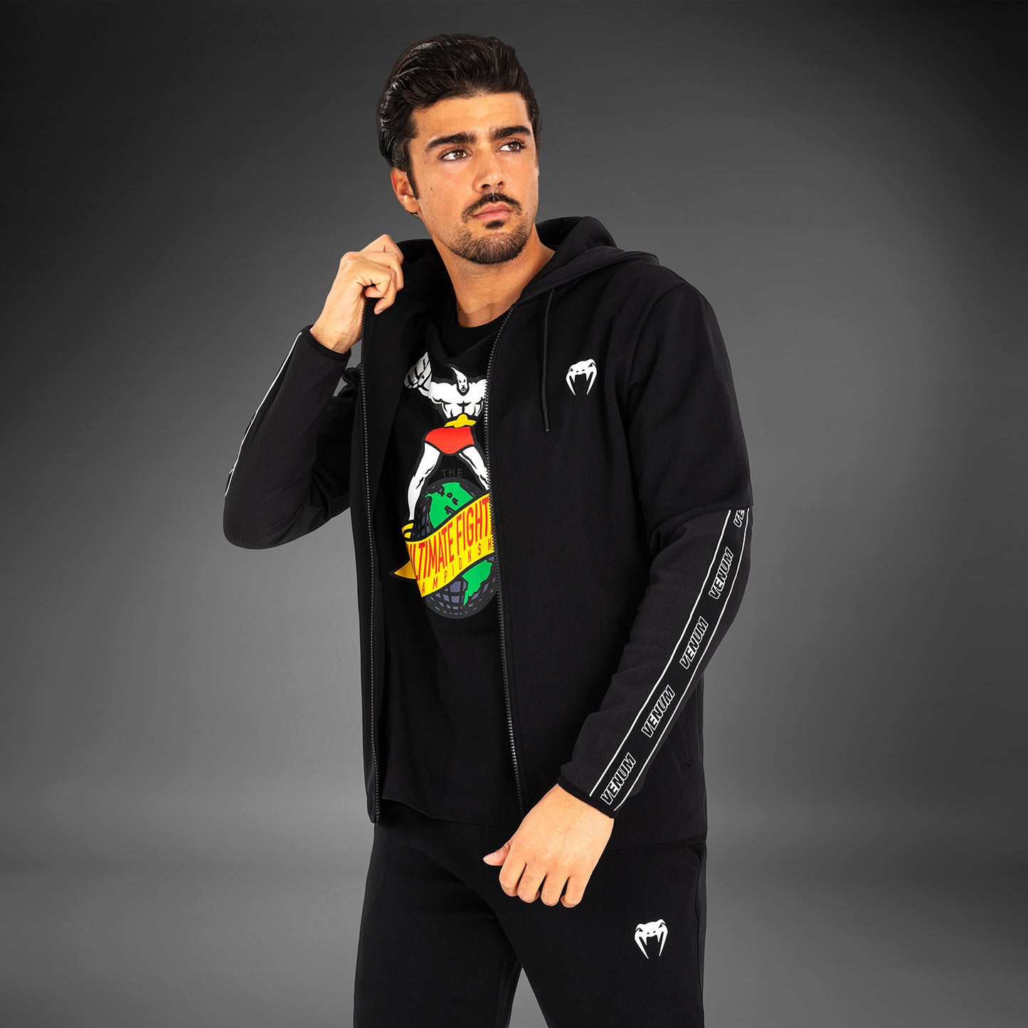 Venum Contender 4.0 Heren Hoodie - Zwart