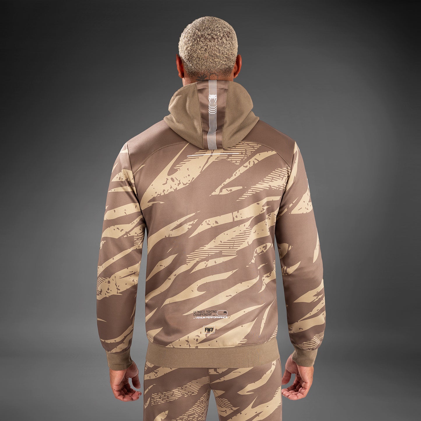 UFC Adrenaline By Venum Fight Week Mannen Hoodie - Desert Camo