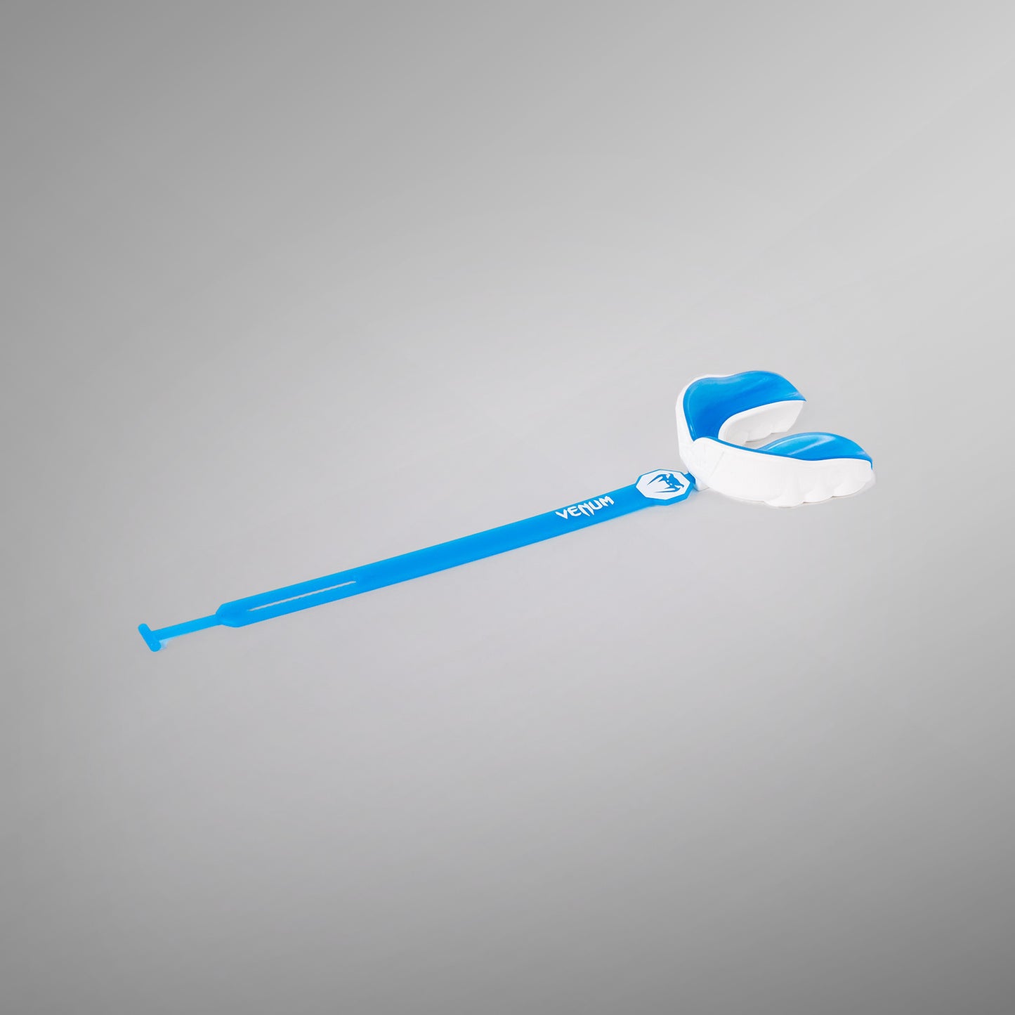 Venum Challenger Bitbeschermer met band/zonder band - Wit/Blauw