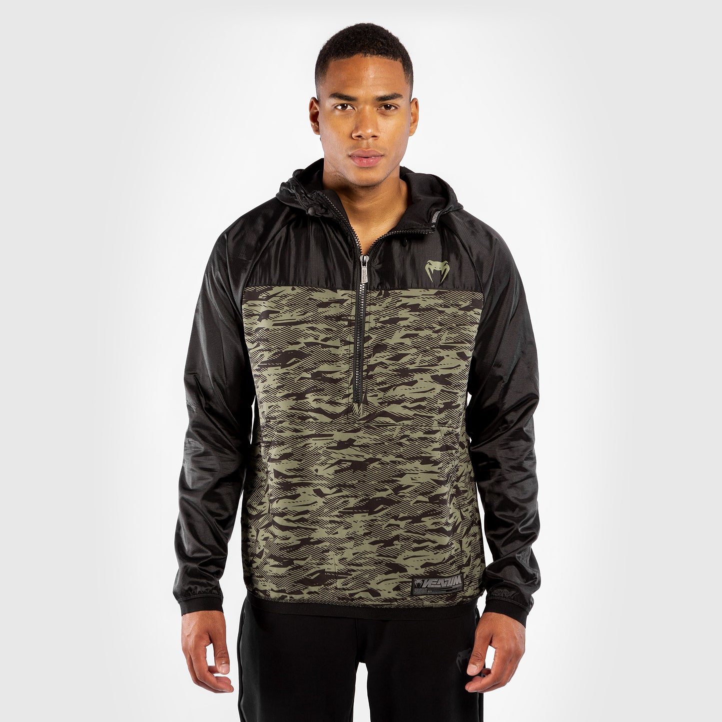 Venum Laser XT Hoodie - Zwart/Boscamouflage