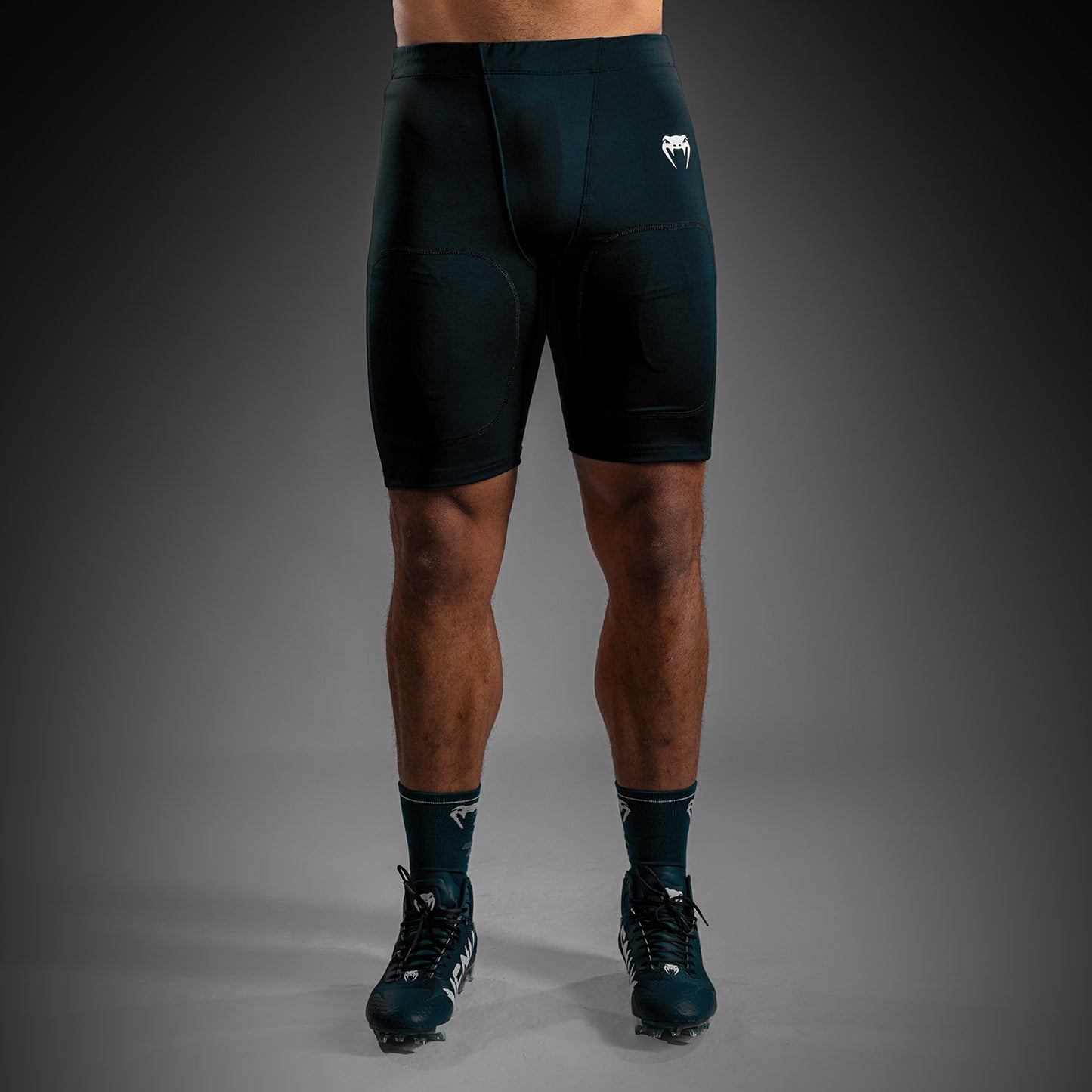 Venum Elite Football Compressieshort voor voetbal - Zwart