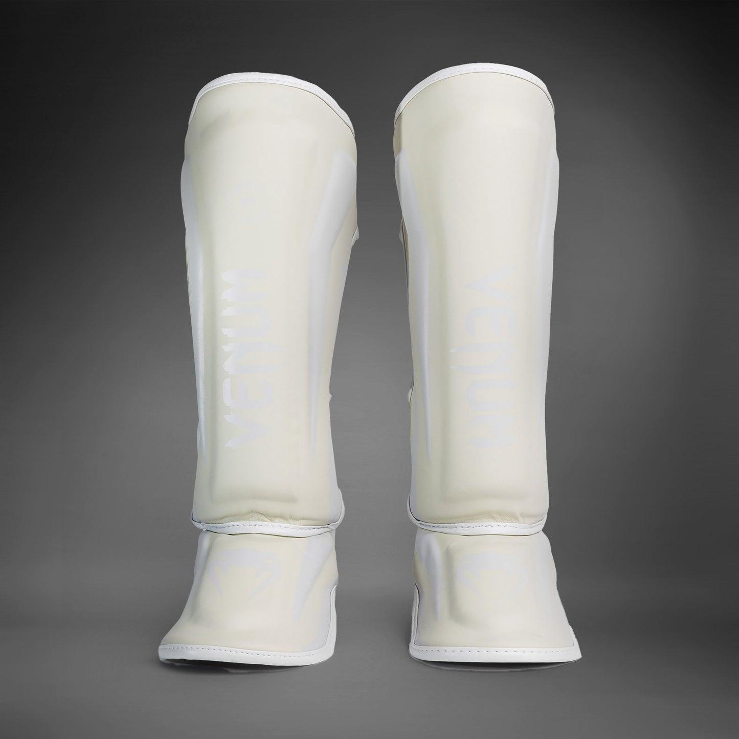 Venum Elite scheenbeschermers - Wit