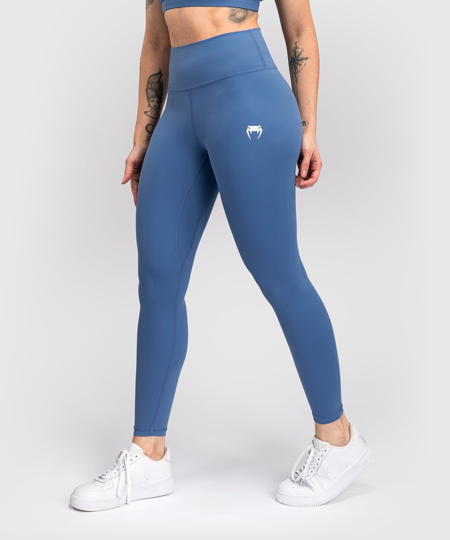 Venum Essential Leggings Dames - Stormblauw
