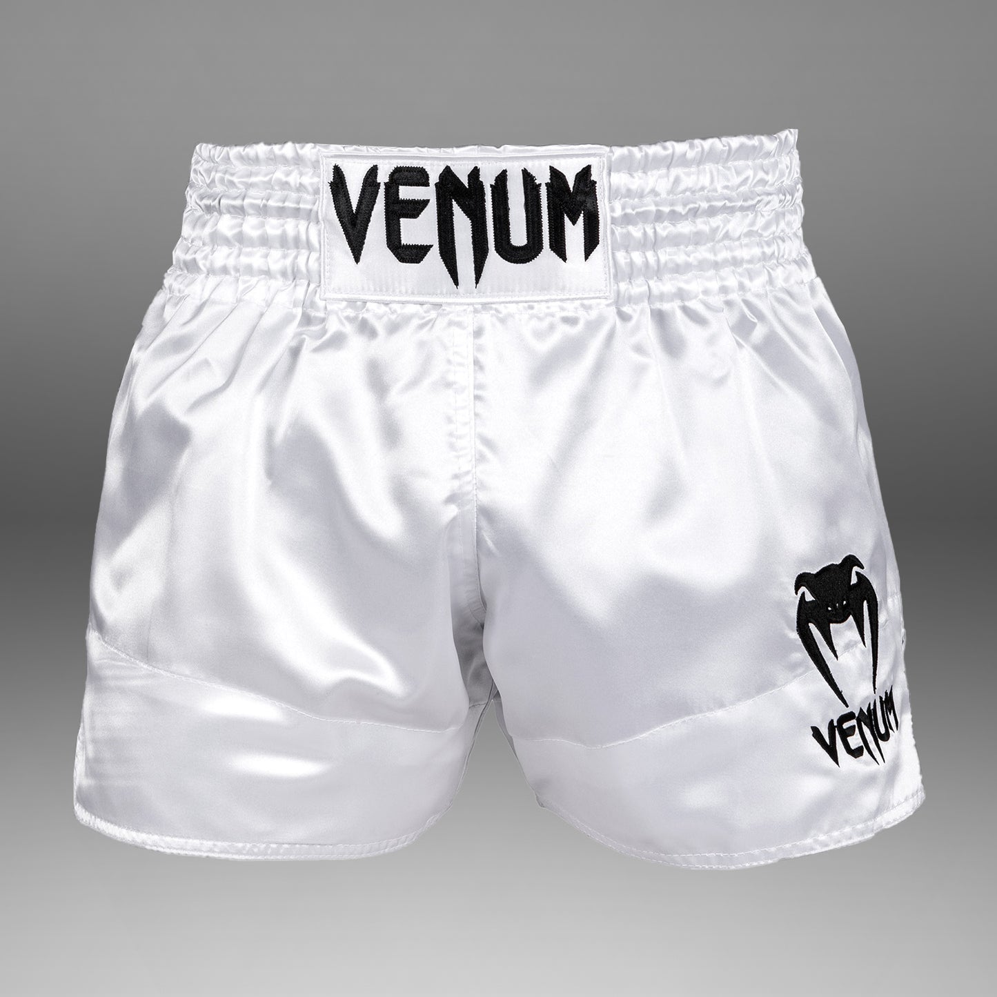 Venum Classic Muay Thai-short - wit/zwart