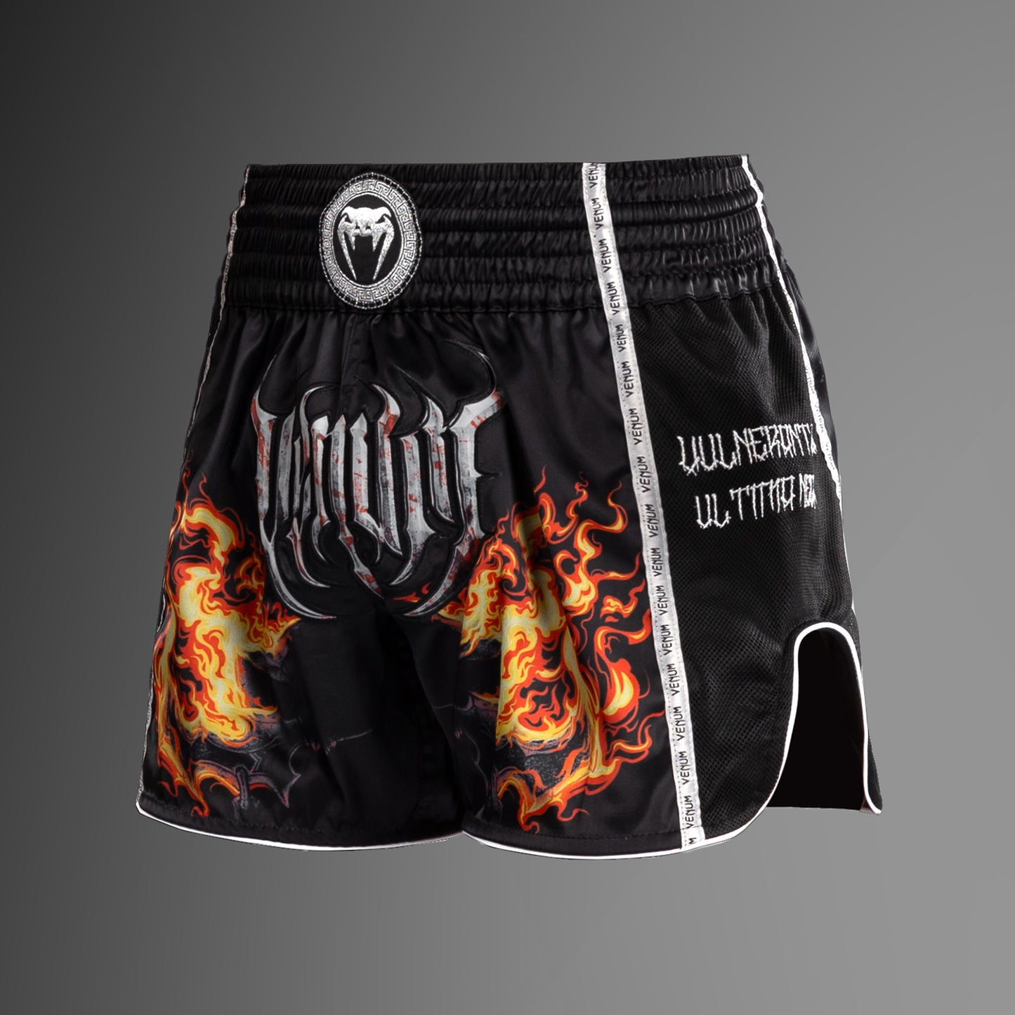 Venum Gladiator 5.0 Muay Thai Shorts - Zwart/Neon Oranje