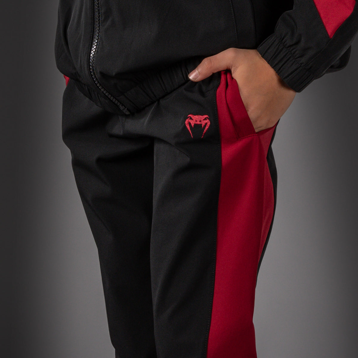 Venum Vectra Joggingbroek voor Kinderen - Zwart/Rood