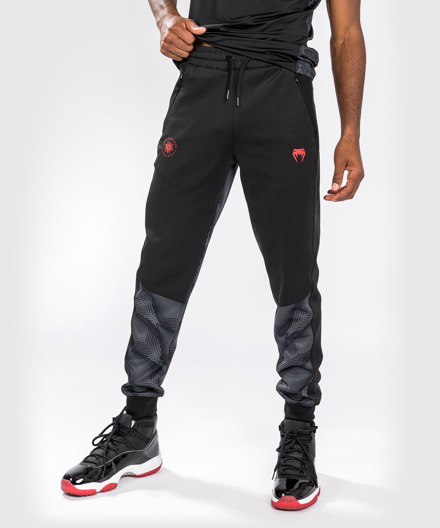 Venum Phantom joggingbroek - zwart/rood