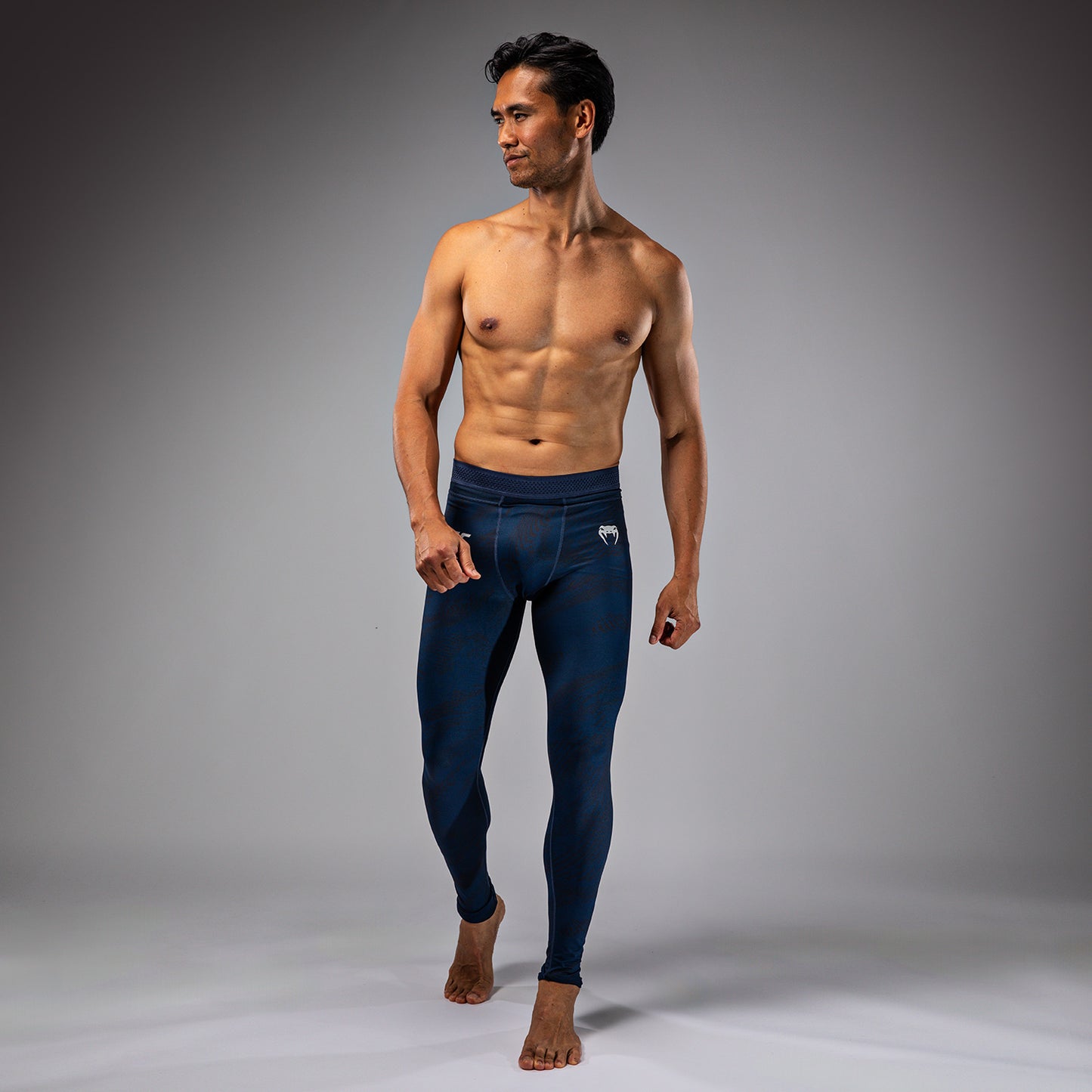 UFC Fusion by Venum Fight Week Performance Leggings voor Heren - Oceaanblauw