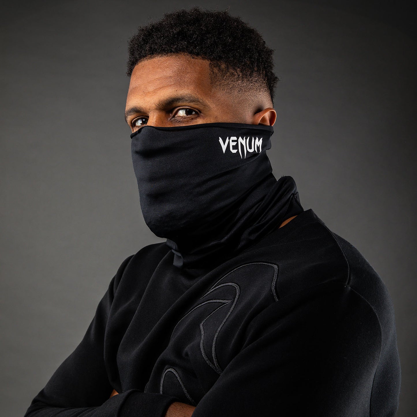 Venum MX Basics Nekwarmer - Zwart/Wit