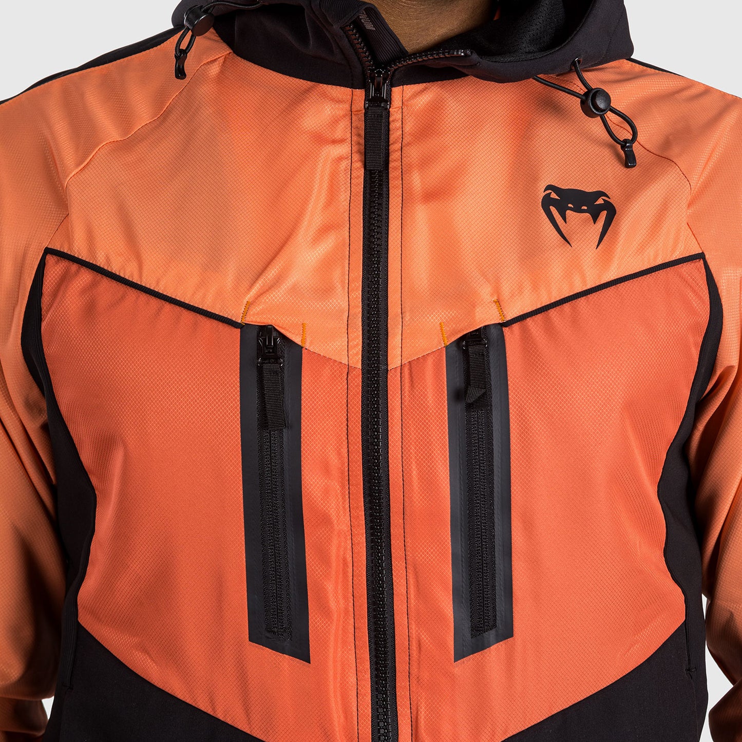 Venum Laser 3.0  Track Jacket - Zwart/Oranje