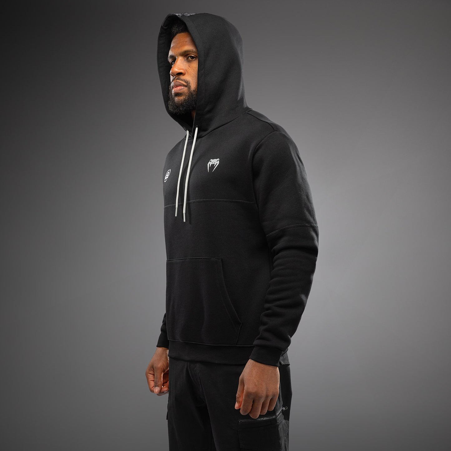 Venum x Polaris Hoodie - Zwart/Storm Grijs