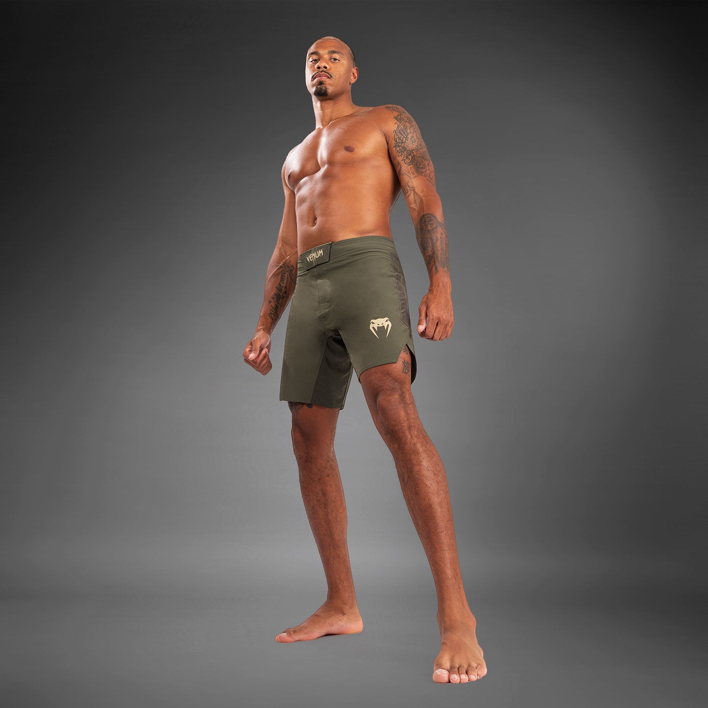Venum Contender Heren gevechtsshort - Khaki