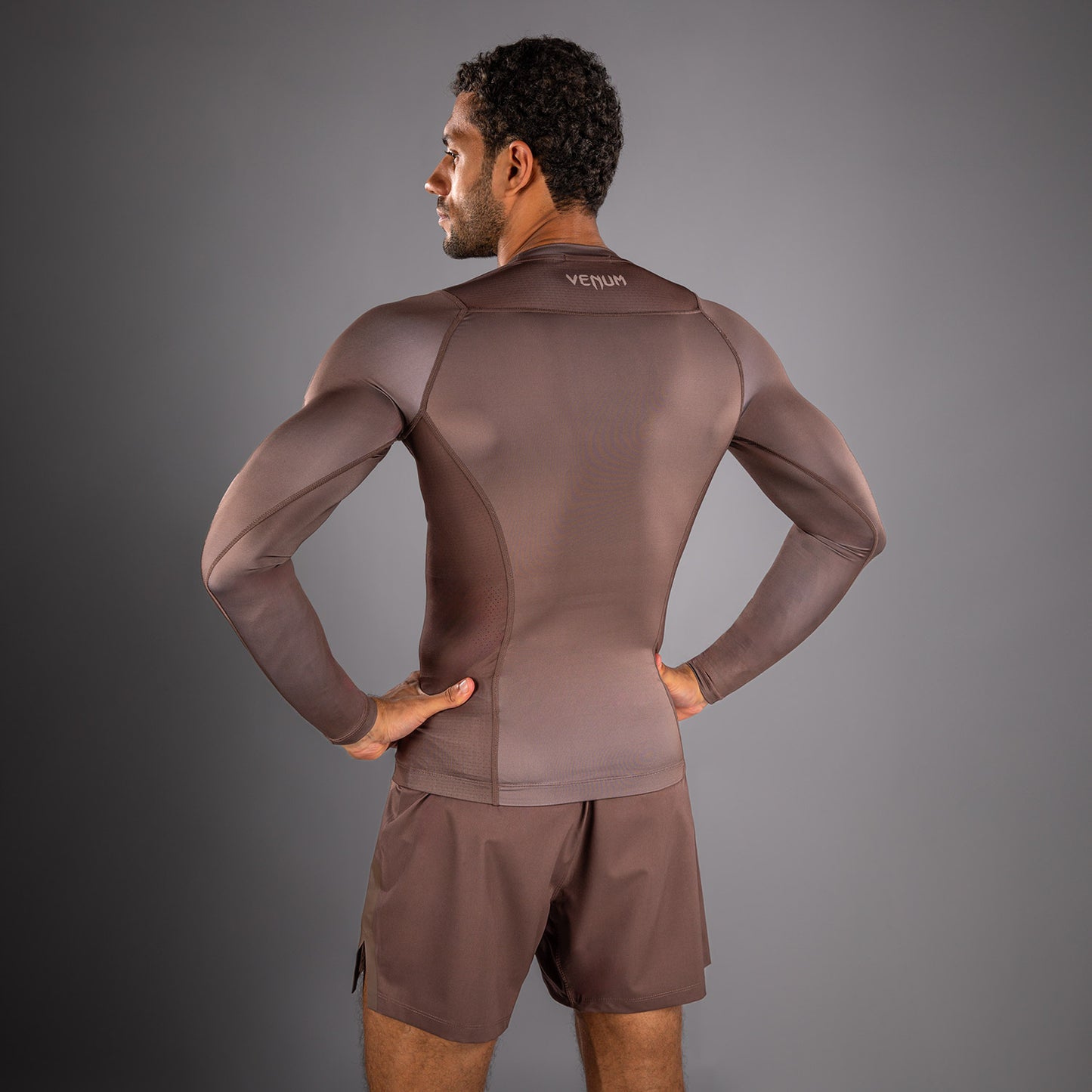 Venum No Gi Rashguards - Chocoladebruin