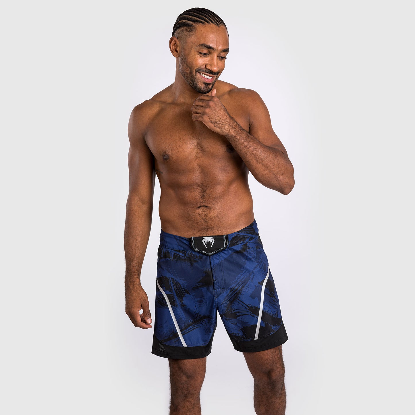 Venum Electron 3.0 Gevechtsshort - Marineblauw