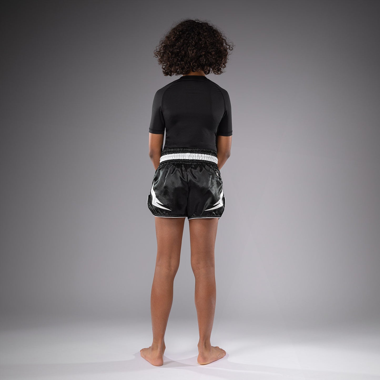 Venum Inferno Thai Shorts voor Kinderen - Zwart