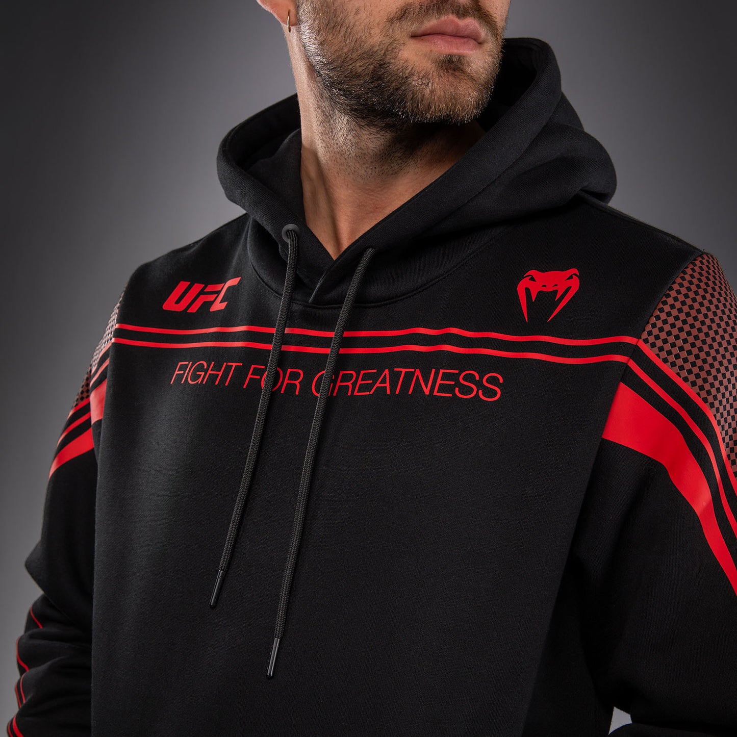Venum UFC Unity by Venum Authentic Fight Week Heren Hoodie - Zwart
