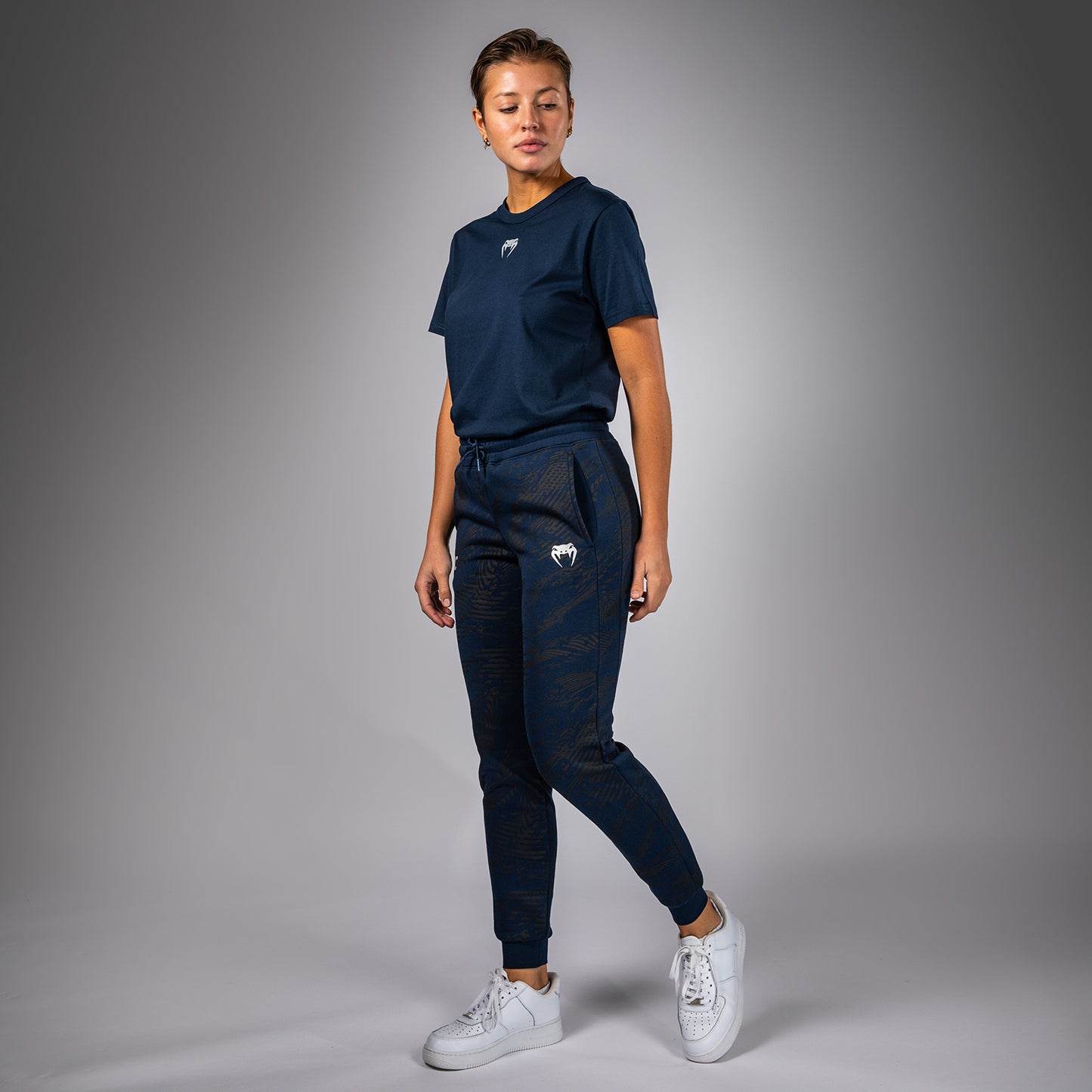 UFC Fusion by Venum Fight Week Katoenen Broek voor Dames - Oceaanblauw