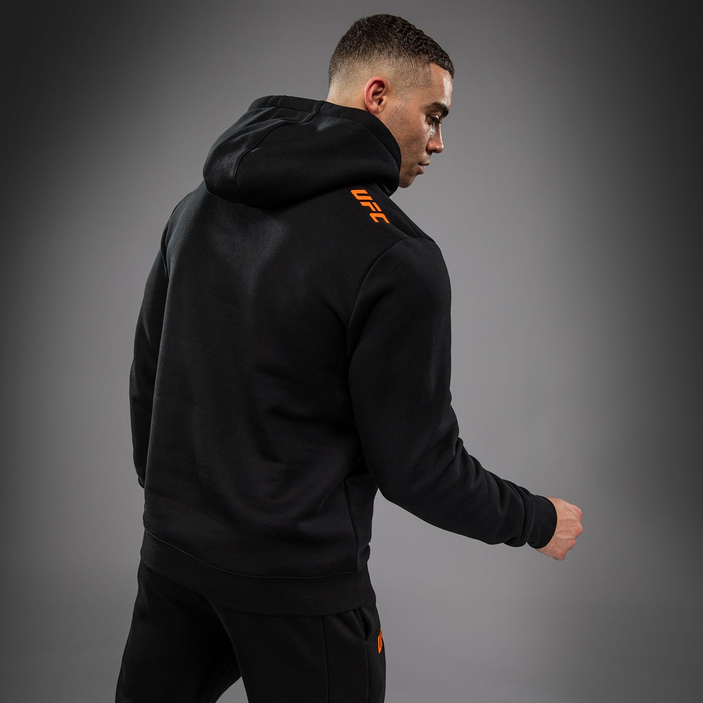 UFC Zenith by Venum Authentic Fight Week Pullover Hoodie Heren - Zwart