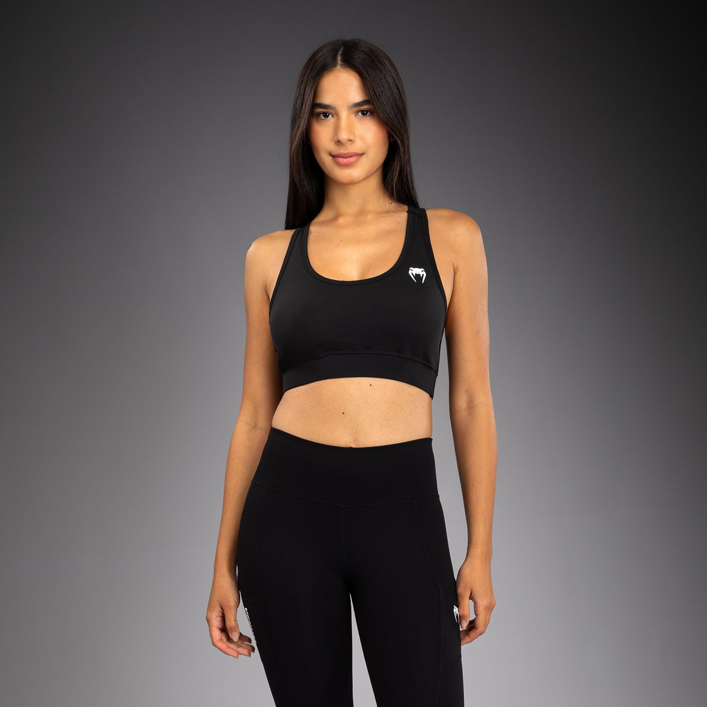 Venum Essential Sportbeha met Medium Ondersteuning - Zwart