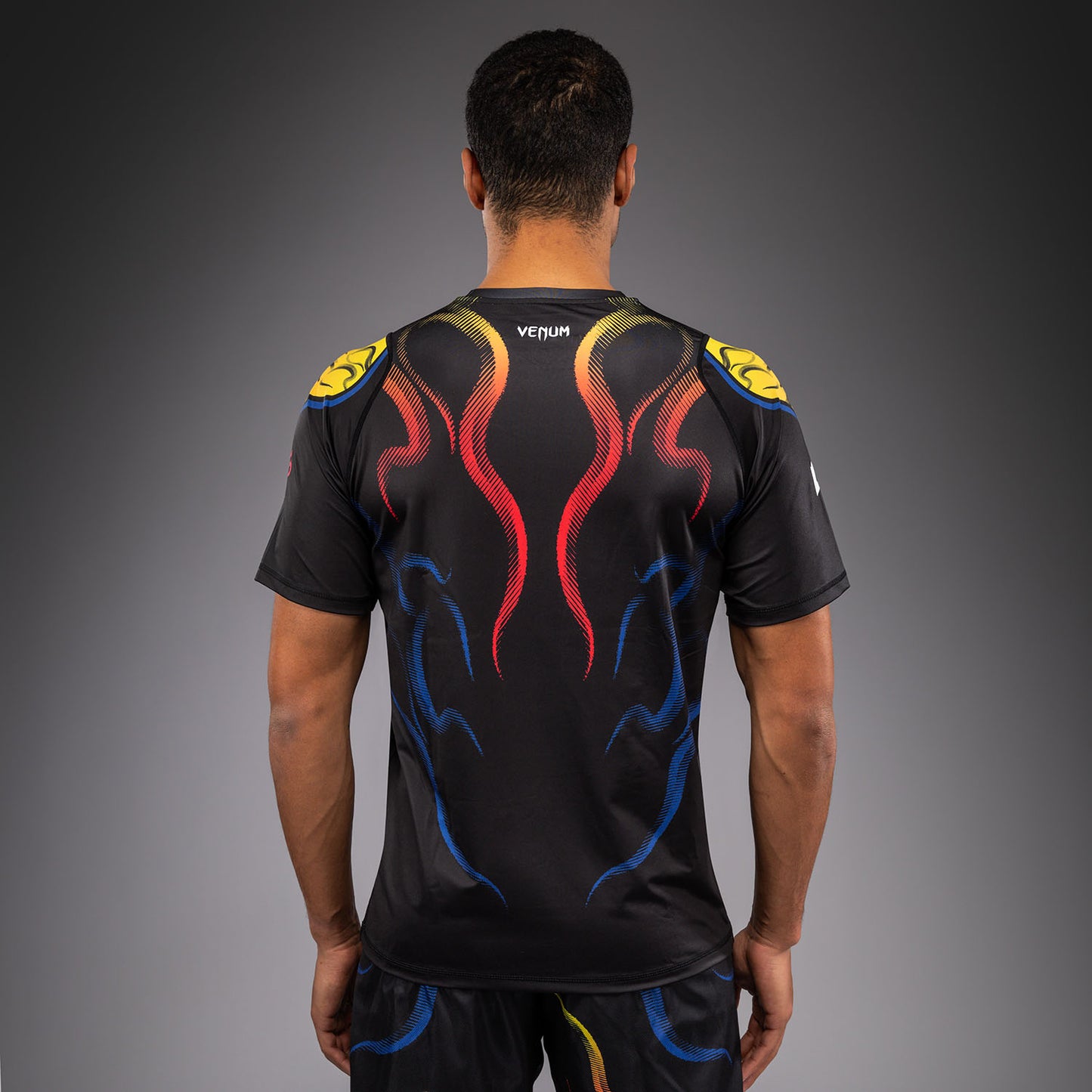 Venum x TEKKEN 8 Dry Tech T-shirt - Yoshimitsu - Zwart/Oranje