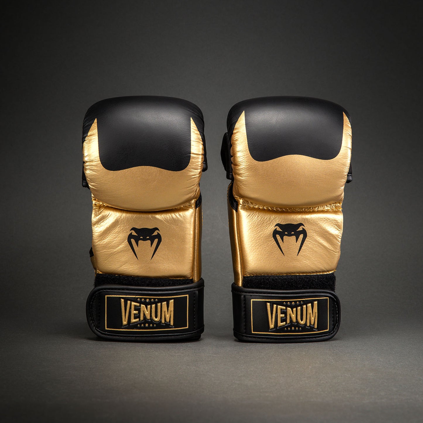 Venum Attack 2.0 Leren Sparring Handschoenen – Goud/Zwart