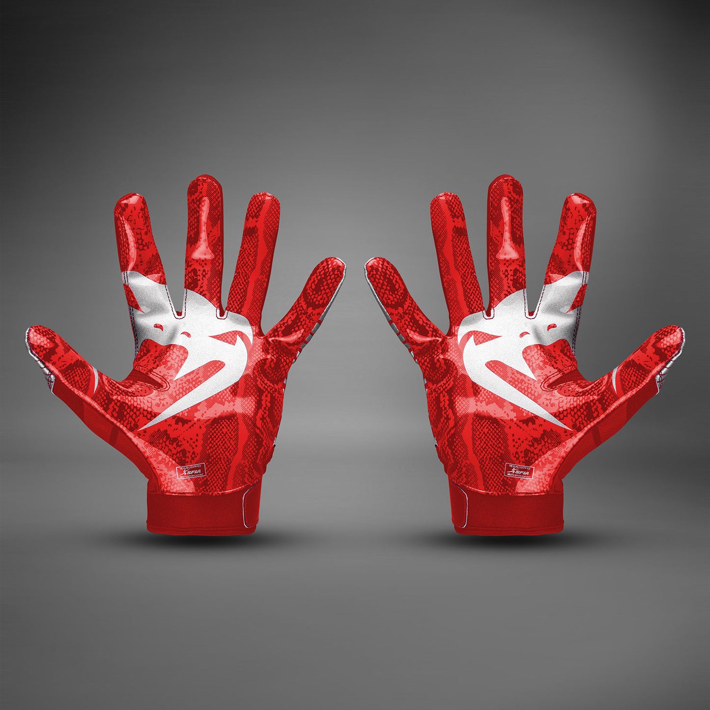 Venum Elite Voetbalhandschoenen - Rood/Zilver