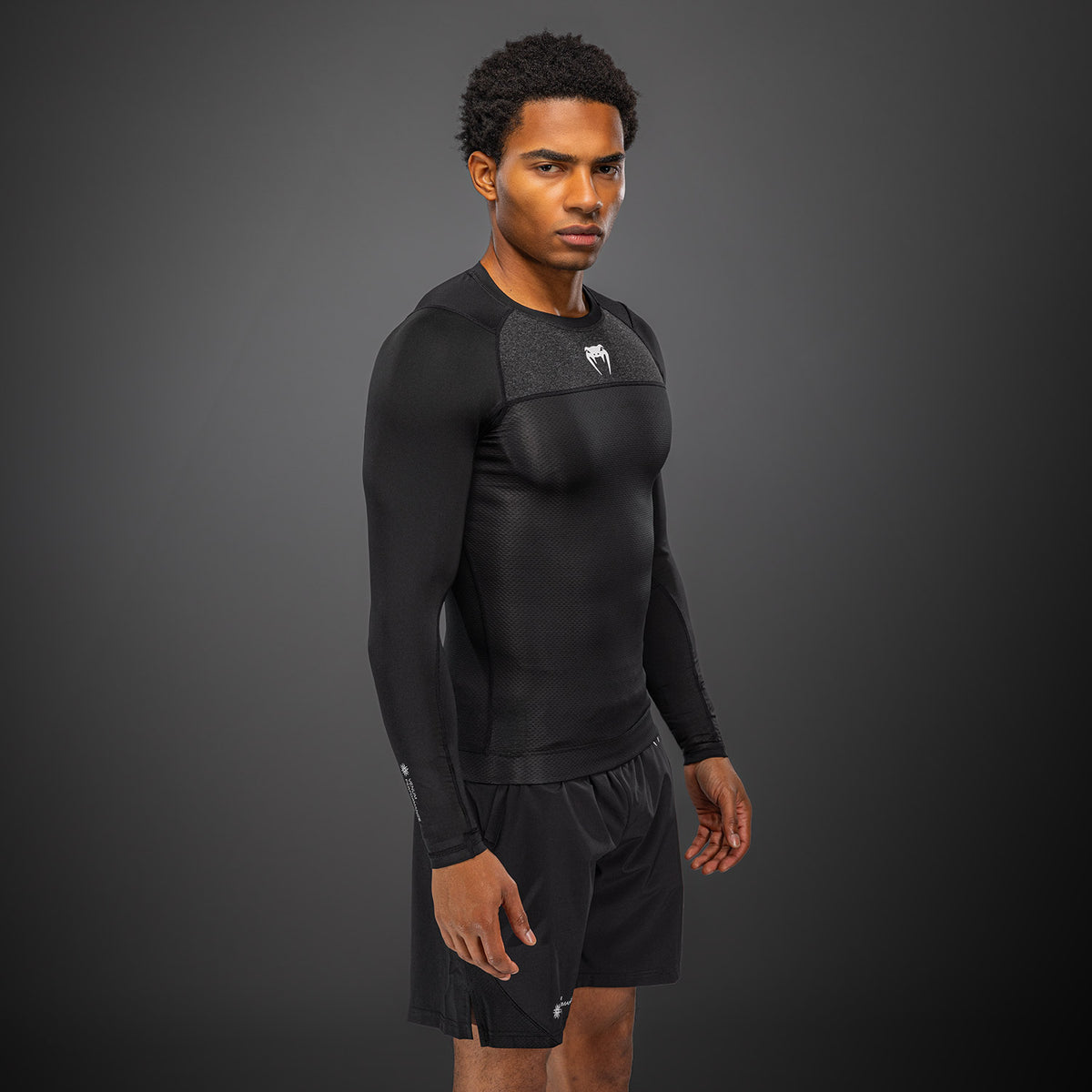 Venum G-Fit Scale Rashguard met lange mouwen - Zwart