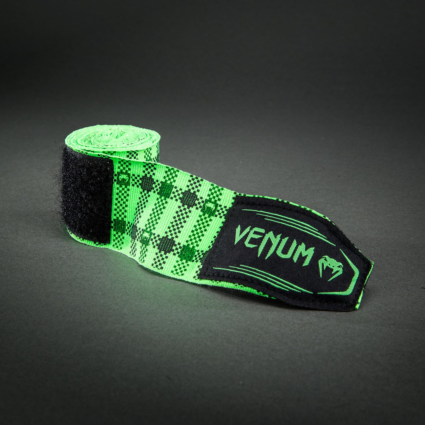 Venum Kontact Evo Tartan Boksbandages - Neon Groen