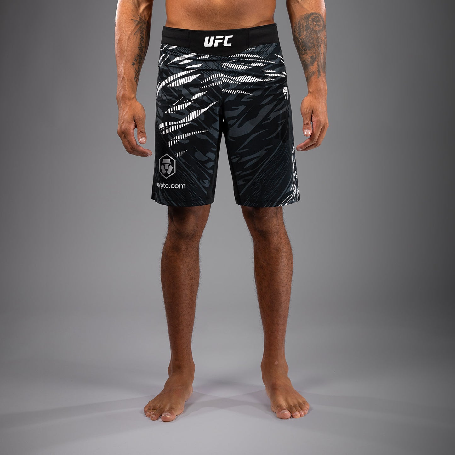 UFC Fusion by Venum Authentic Fight Night Fight Shorts voor Heren - Lang Fit - Zwart