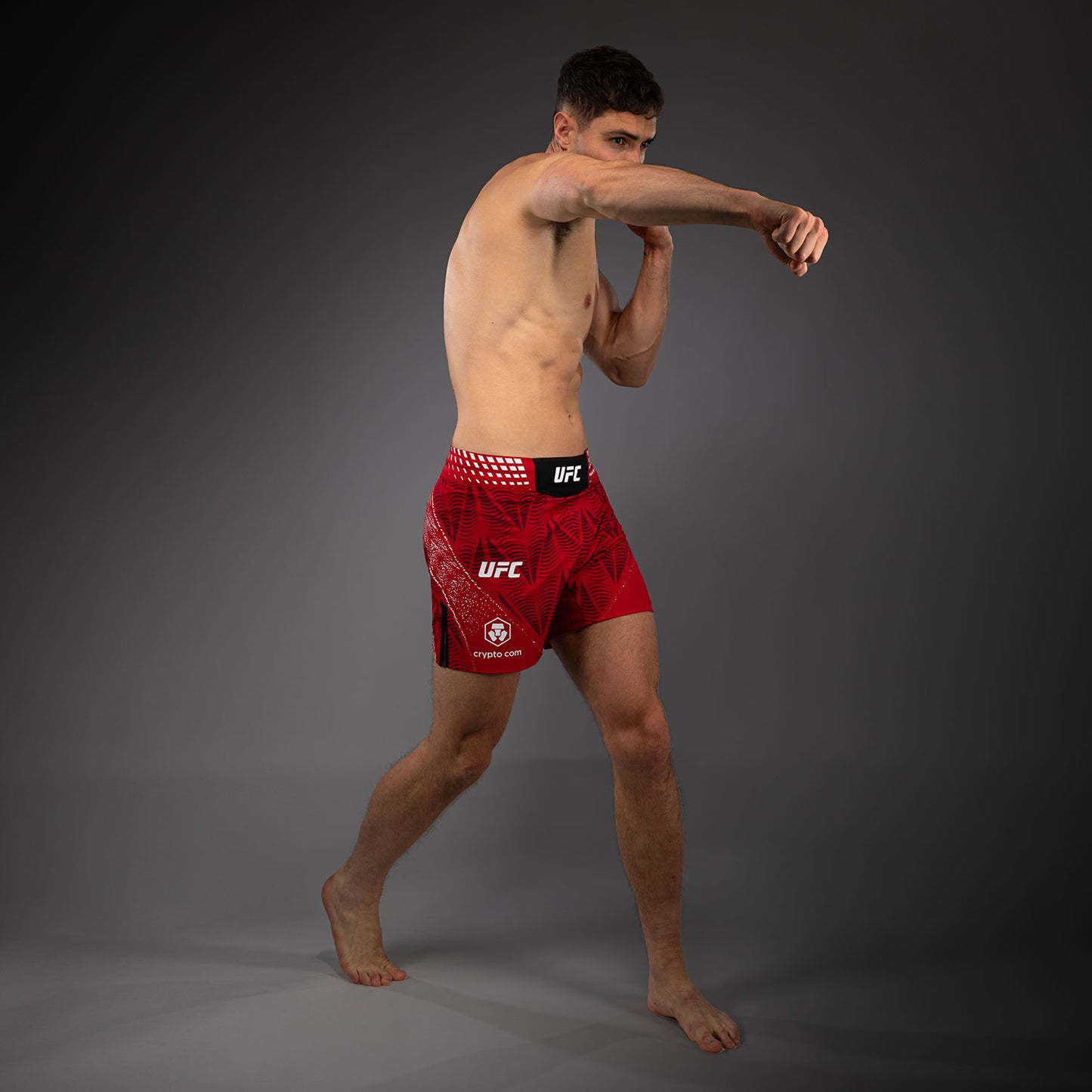 UFC Zenith by Venum Authentic Fight Night Short Fit Fight Short Heren - Rood