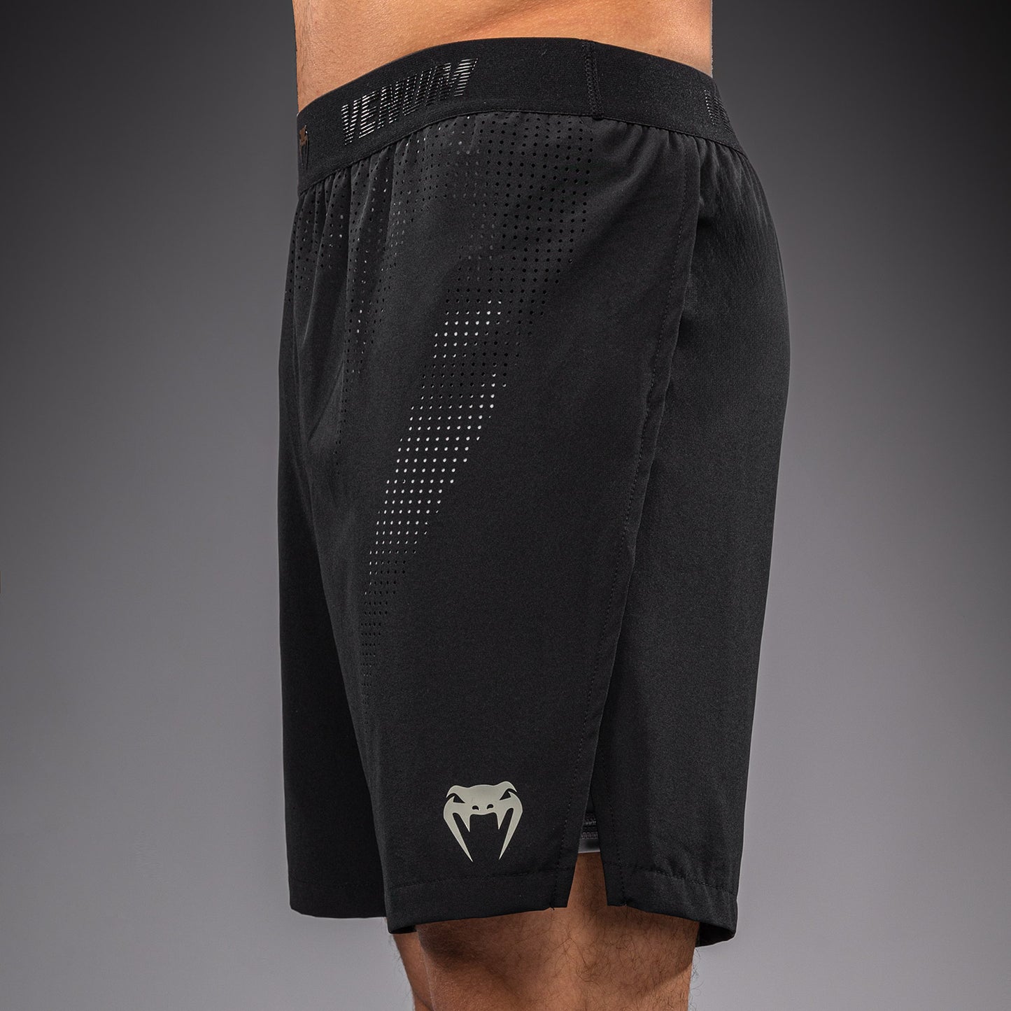 Venum Lazer hybride trainingsshort - Zwart/Grijs