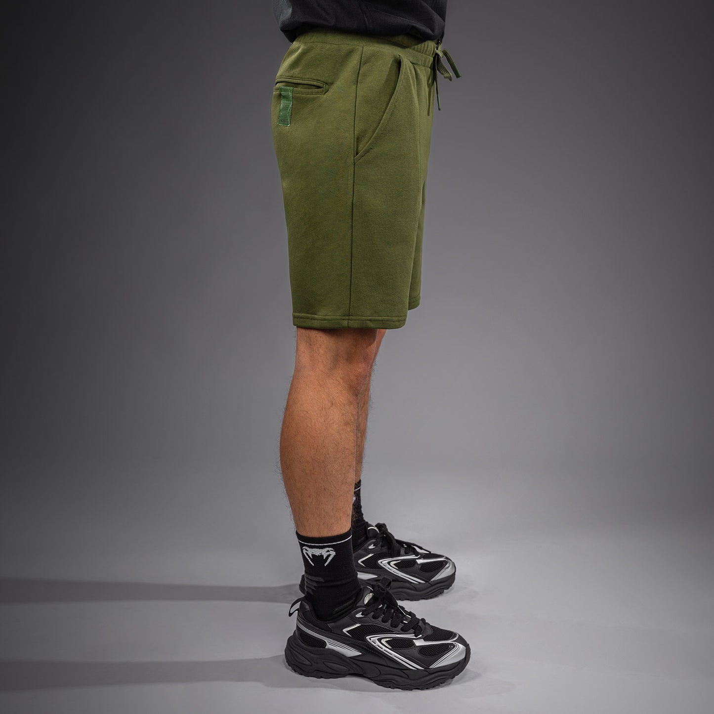 Venum Classic Fleece Katoenen short – Kaki
