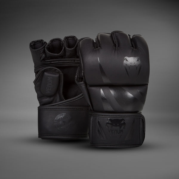 Venum Challenger MMA Handschoenen - Zwart/Zwart - Venum Nederland