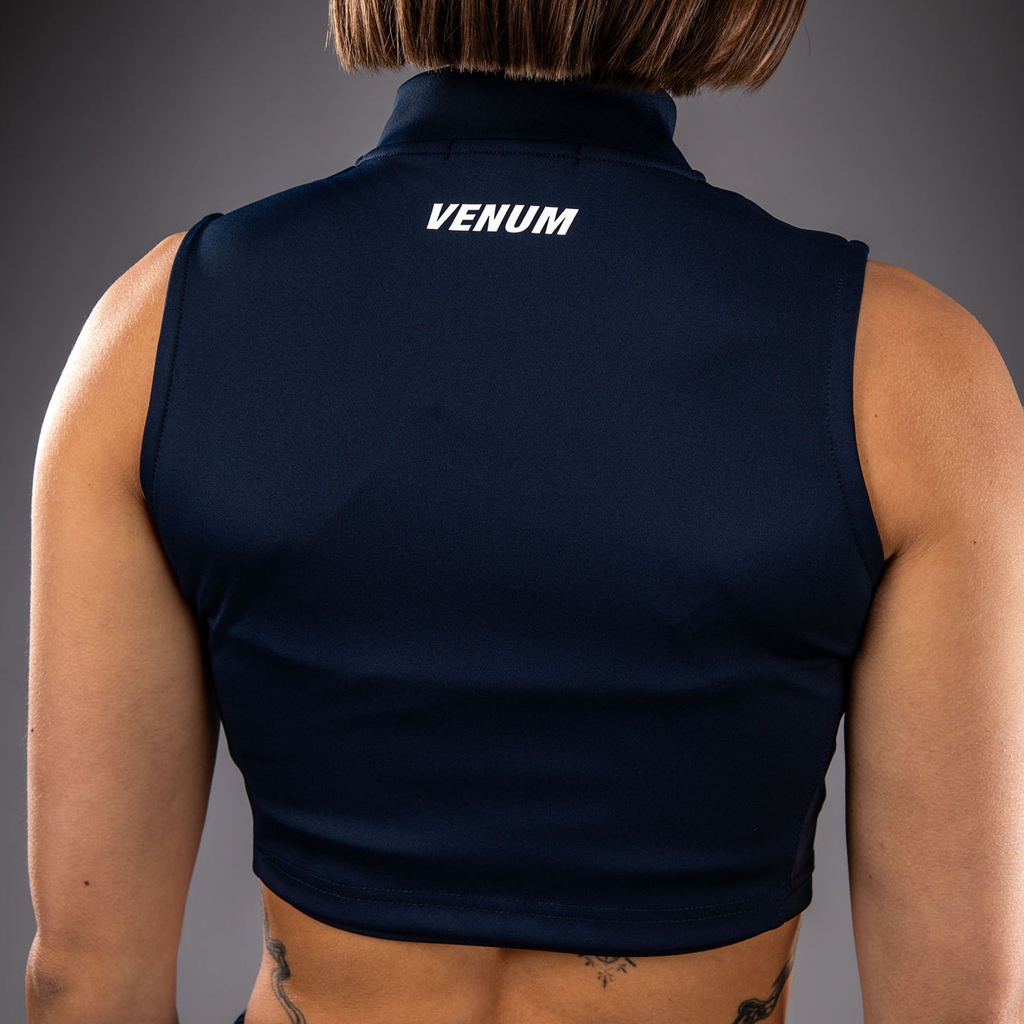 Venum Sculpt Shape Crop top voor dames - Marineblauw