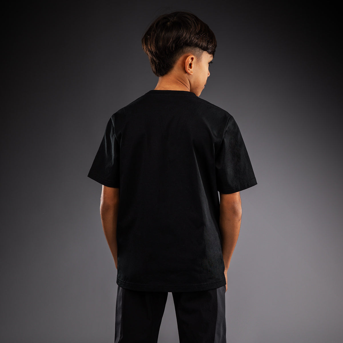 Venum Essential Katoenen T-shirt voor kinderen - Zwart/Goud