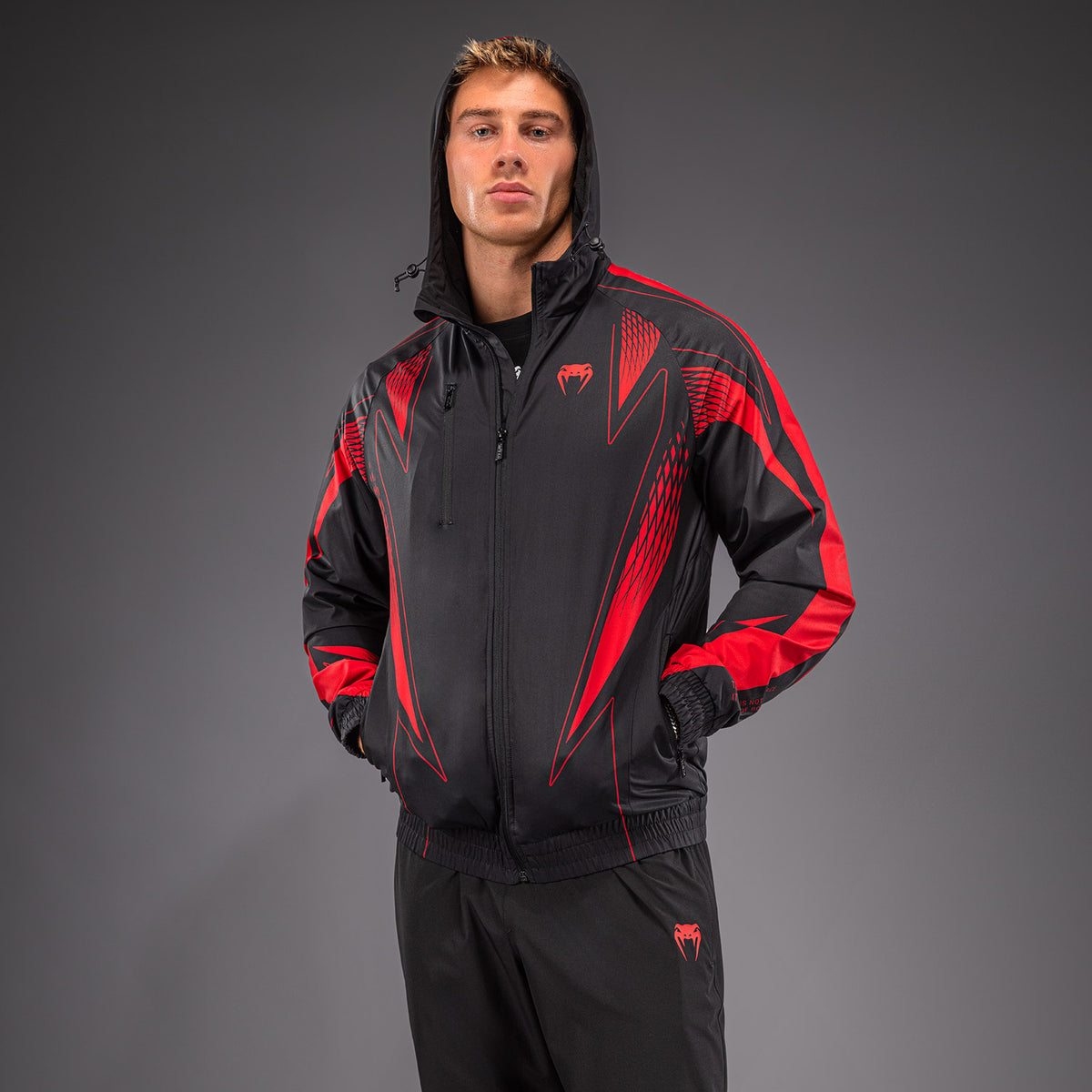 Venum Amazonia Reborn Trainingsjack - Zwart/Rood