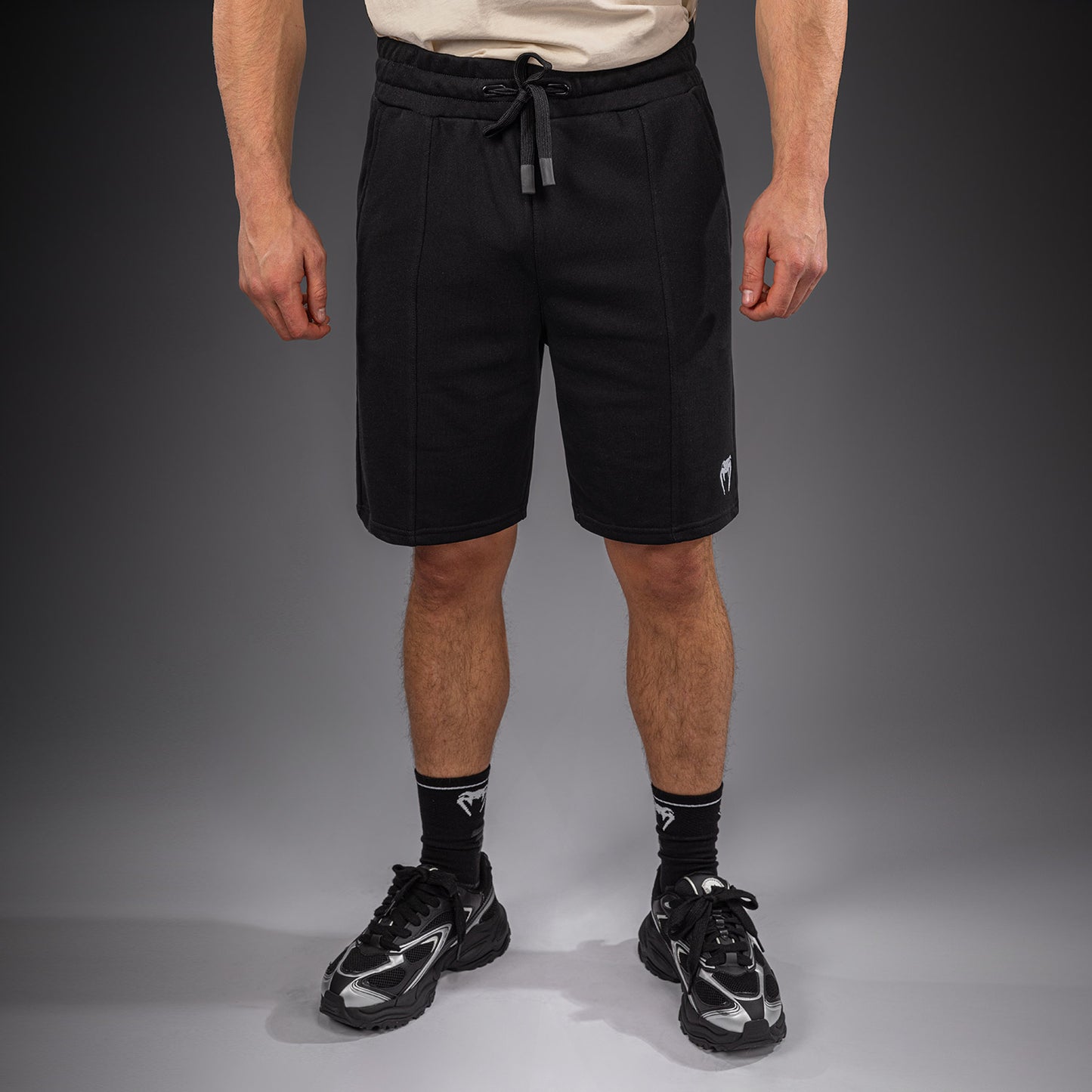 Venum Classic Fleece Katoenen short – Zwart