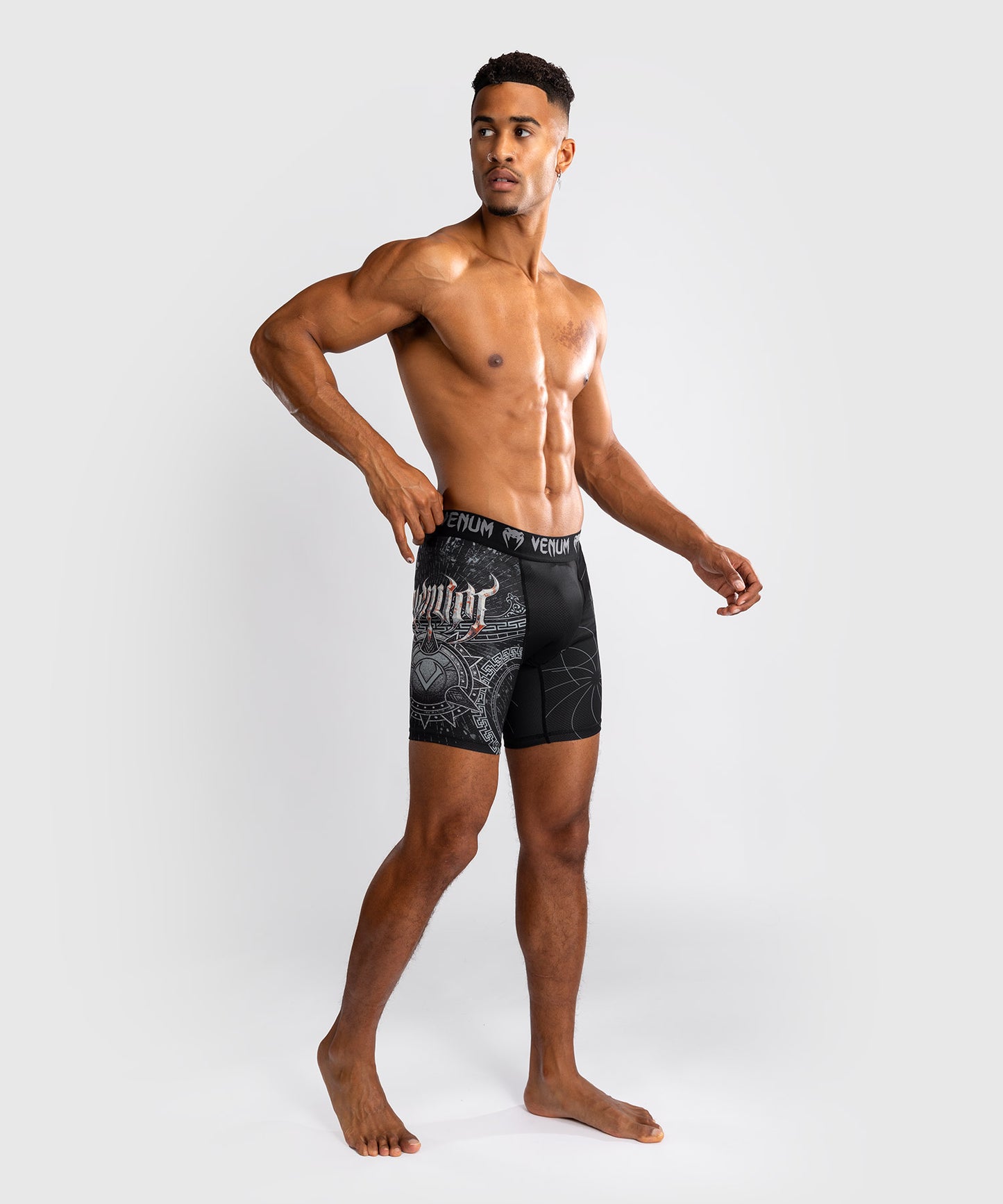 Venum Gladiator 5.0 Mannen Vale Tudo Shorts - Zwart/Zilver