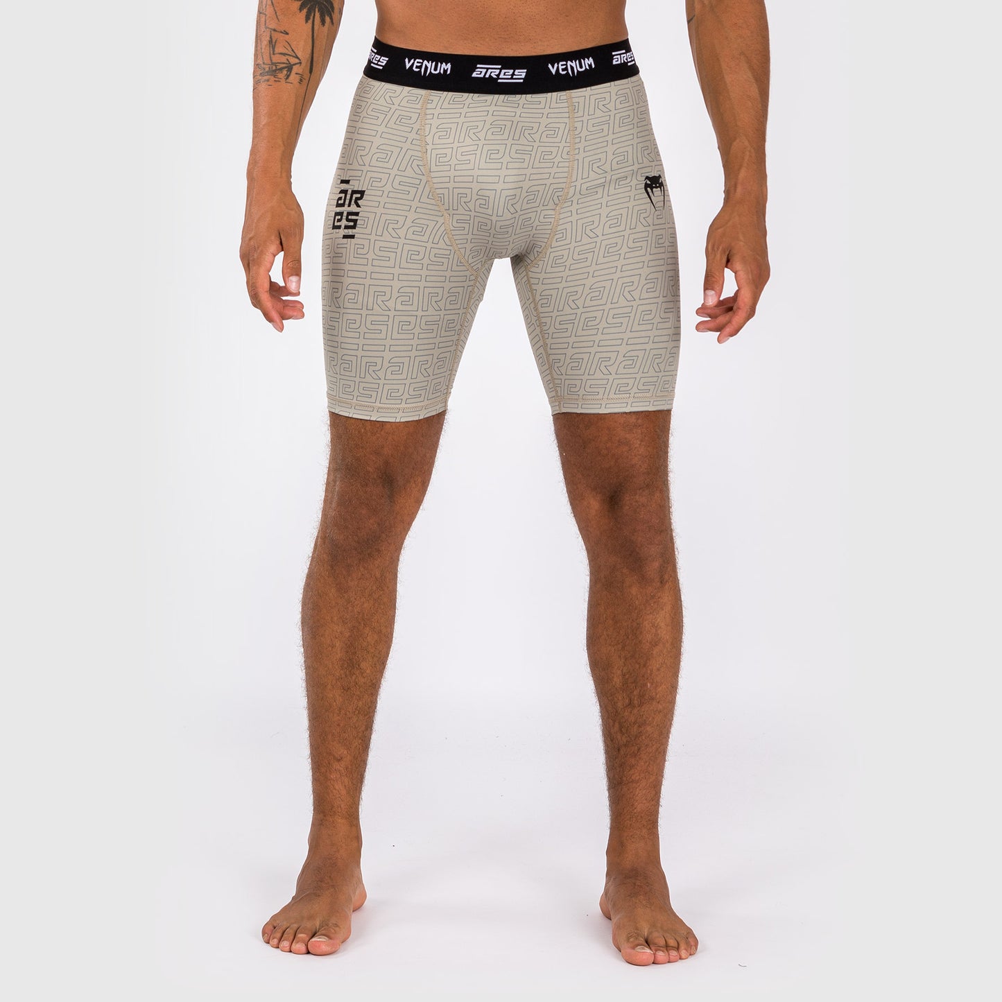 Venum x Ares 2.0 Compressieshort - Zand