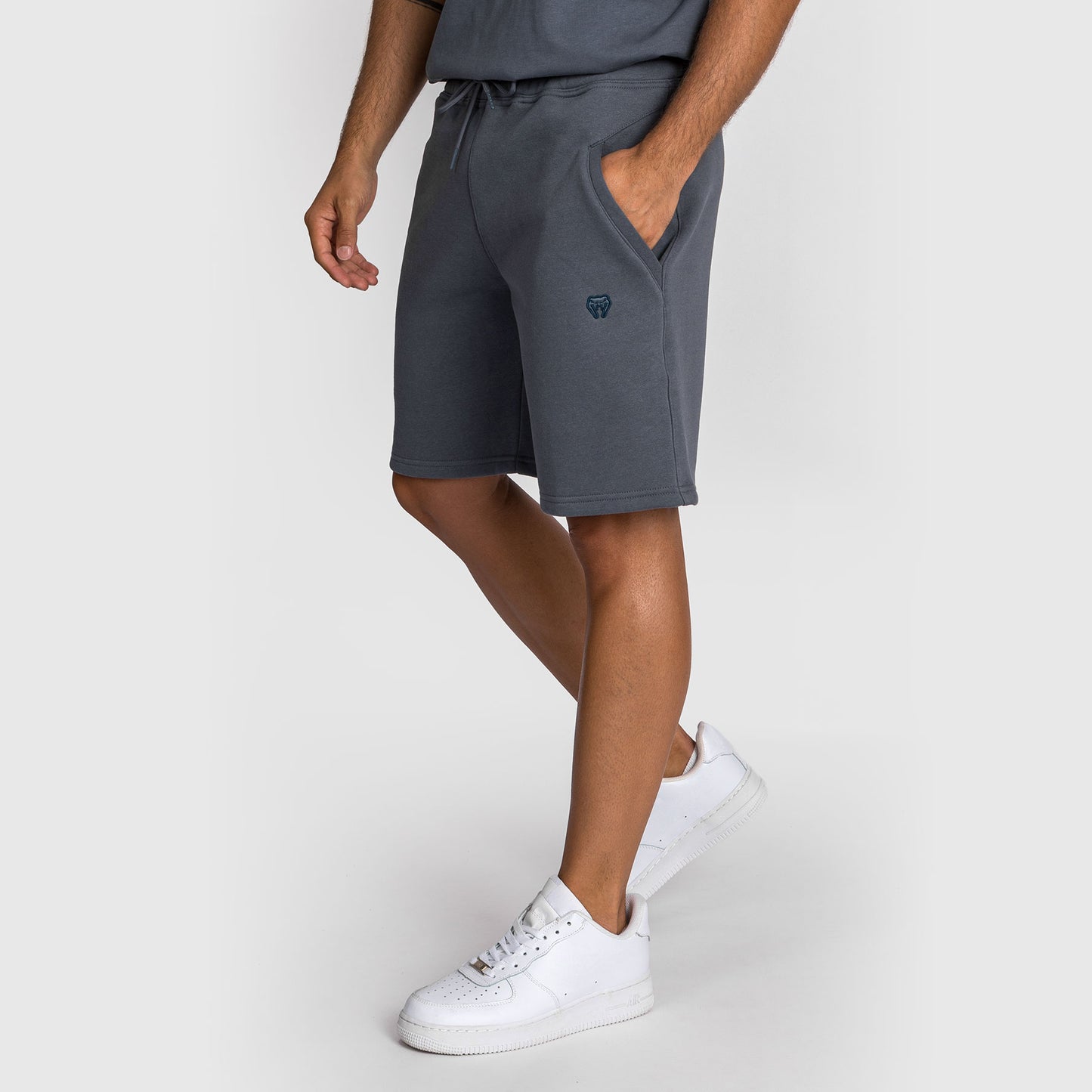 Venum Silent Power Katoenen korte broek - marineblauw