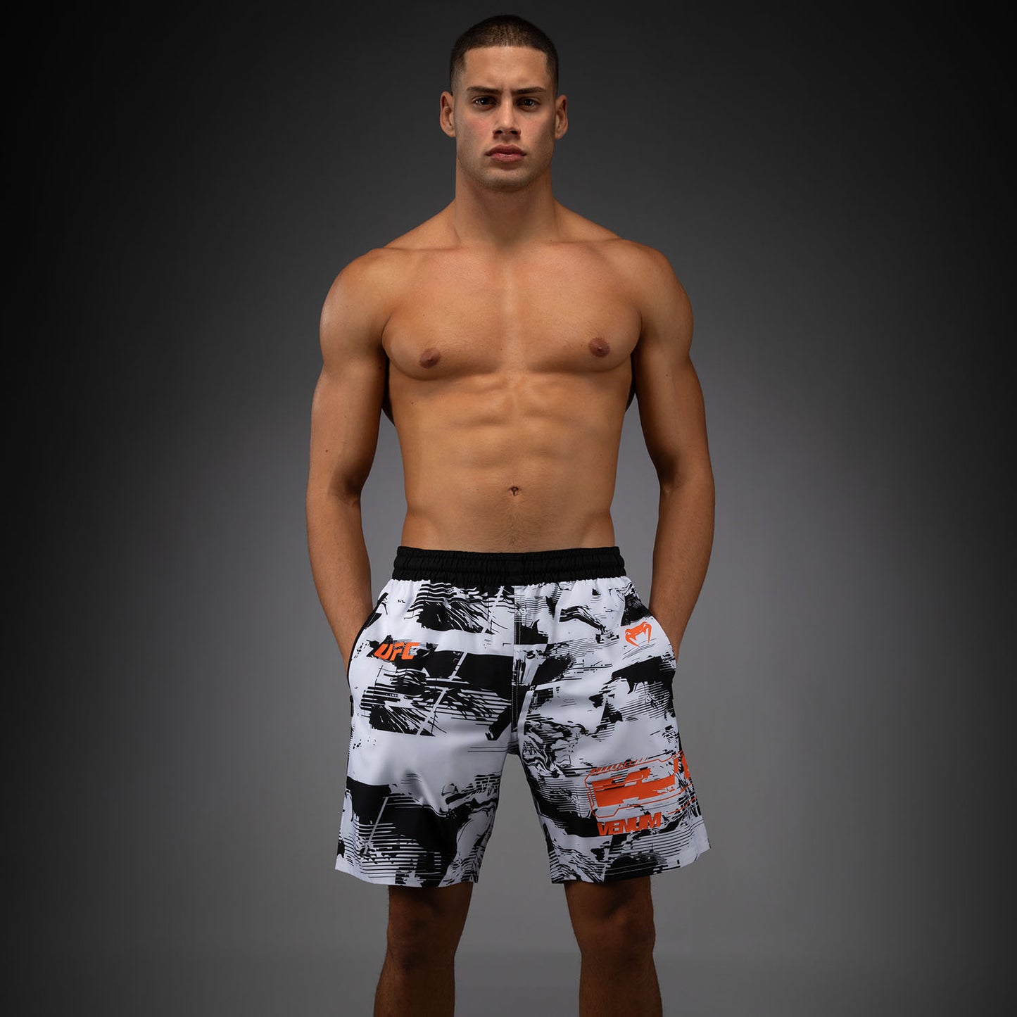 UFC Zenith by Venum Authentic Fight Week Performance Short Heren - Wit