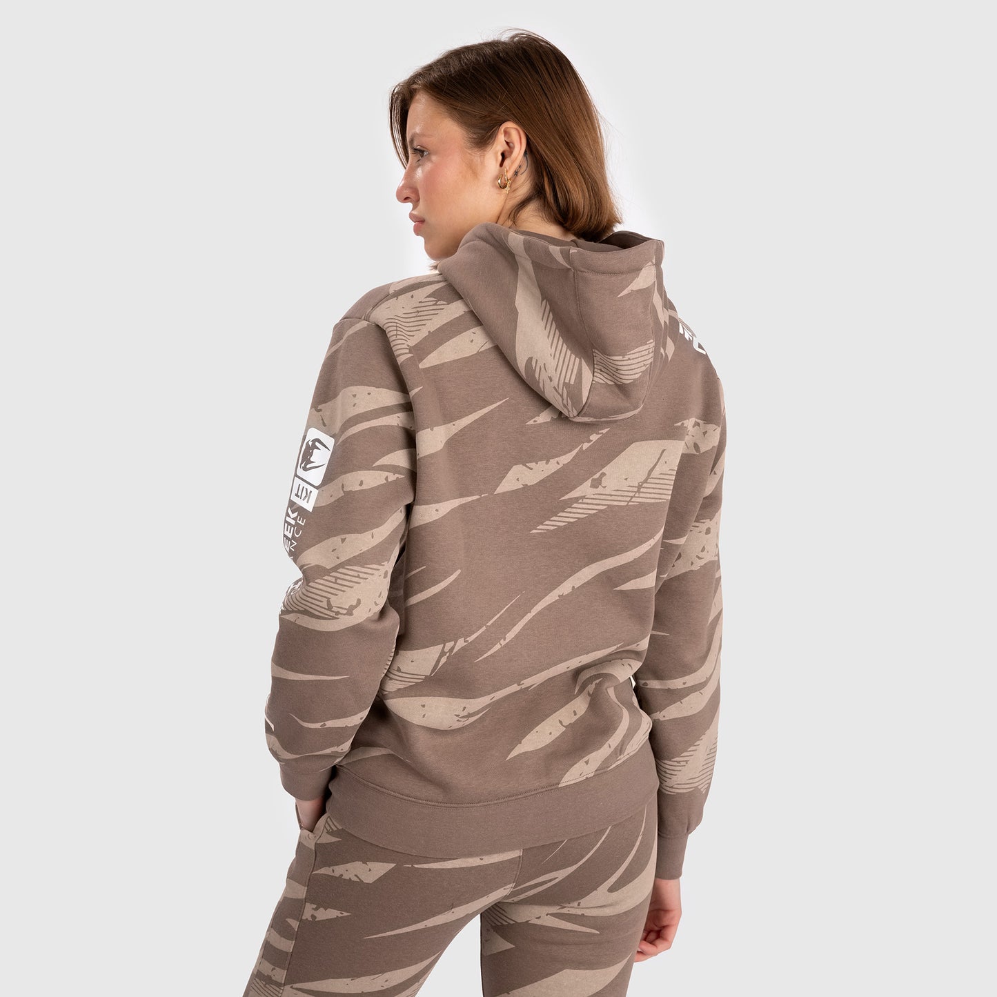 UFC Adrenaline By Venum Fight Week Hoodie Voor Vrouwen - Desert Camo