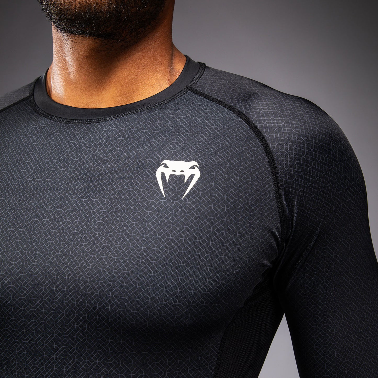 Venum x Roger Gracie Academy Rashguard met Lange Mouwen - Zwart