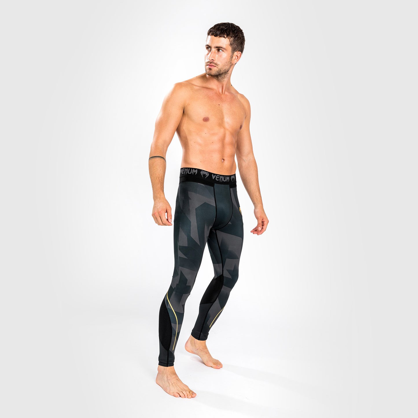 Venum Razor Compressiebroek - Zwart/Goud