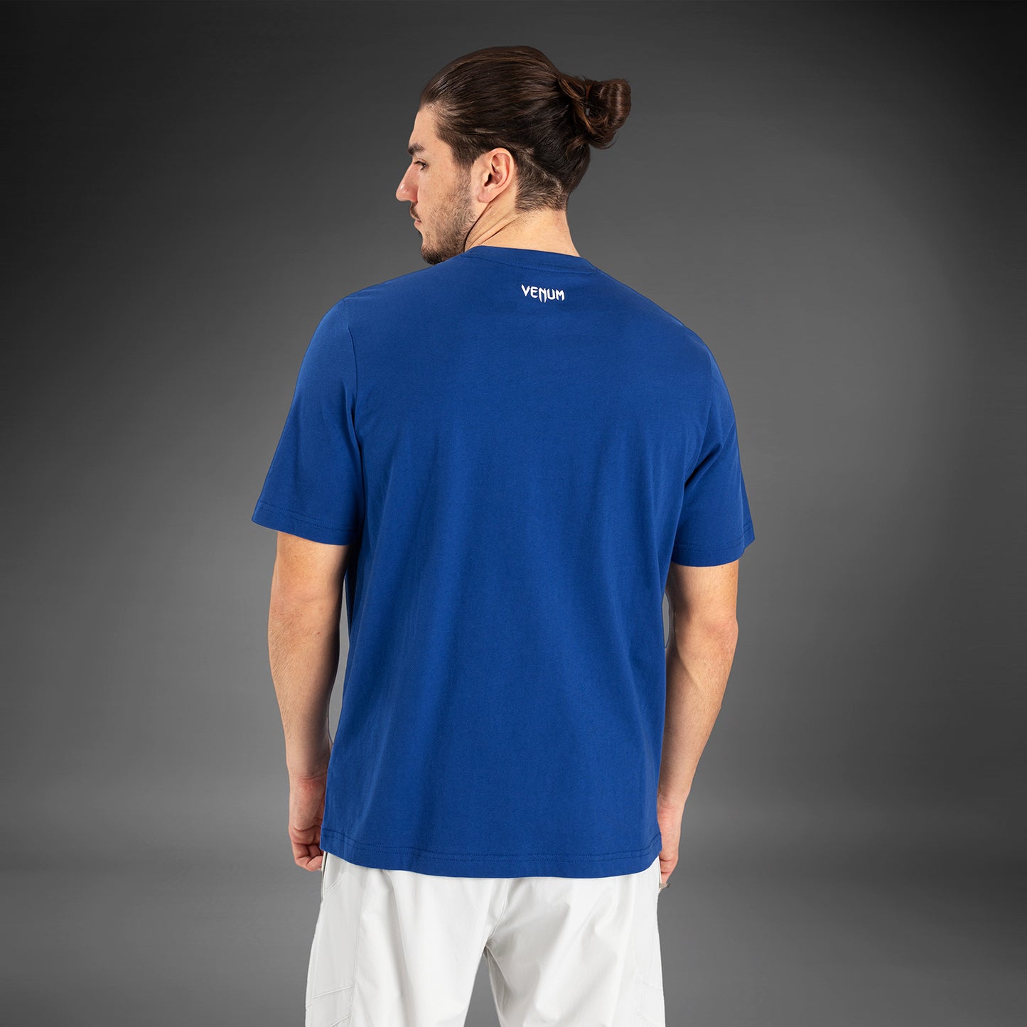 UFC Venum Klassiek  T-shirt - Marineblauw/wit