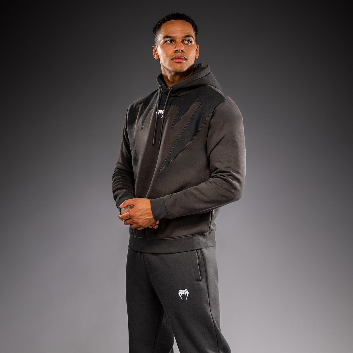 Venum Attack Fleece & Weave Hoodie - Grijs