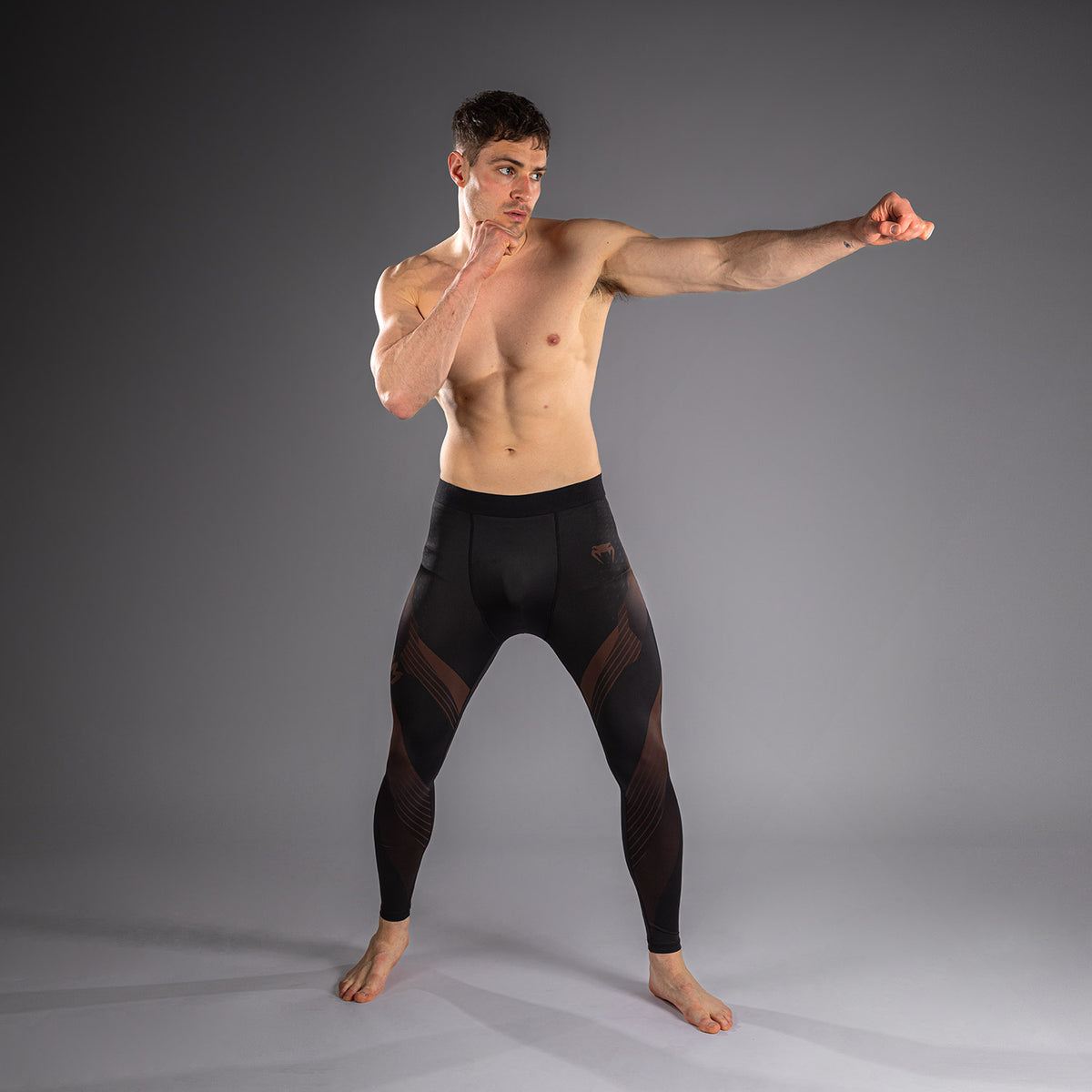 Venum No-Gi 6.0 Spats - Zwart/Bruin