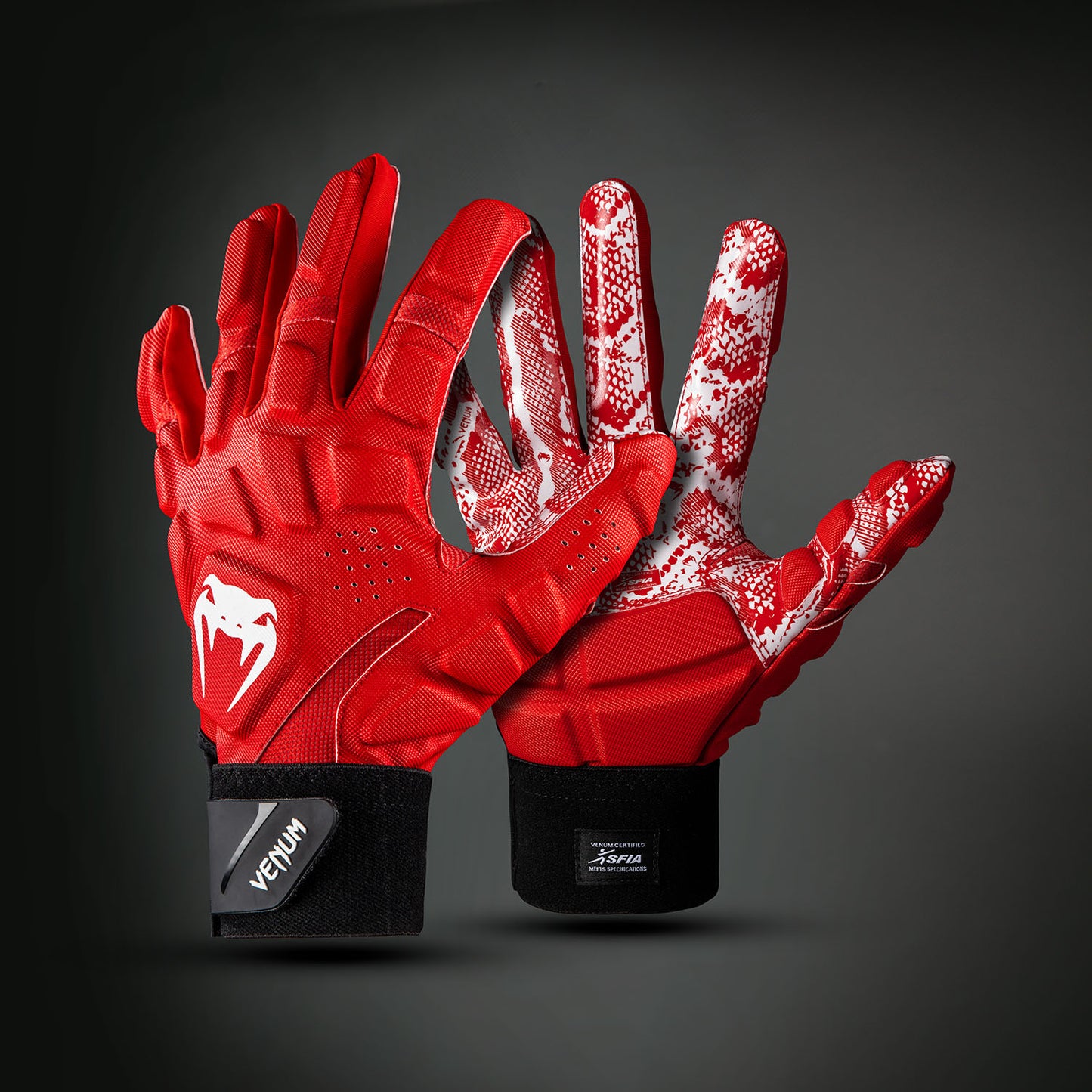Venum Elite XTP Voetbalhandschoenen - Rood/Wit
